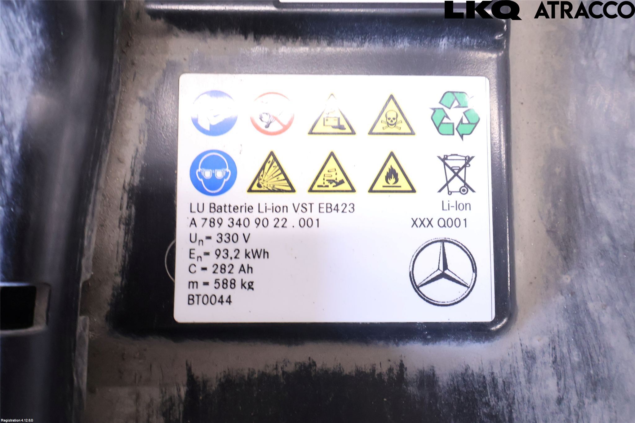 Mercedes-Benz MB EQE (V295) 22- Hybrid Batteri