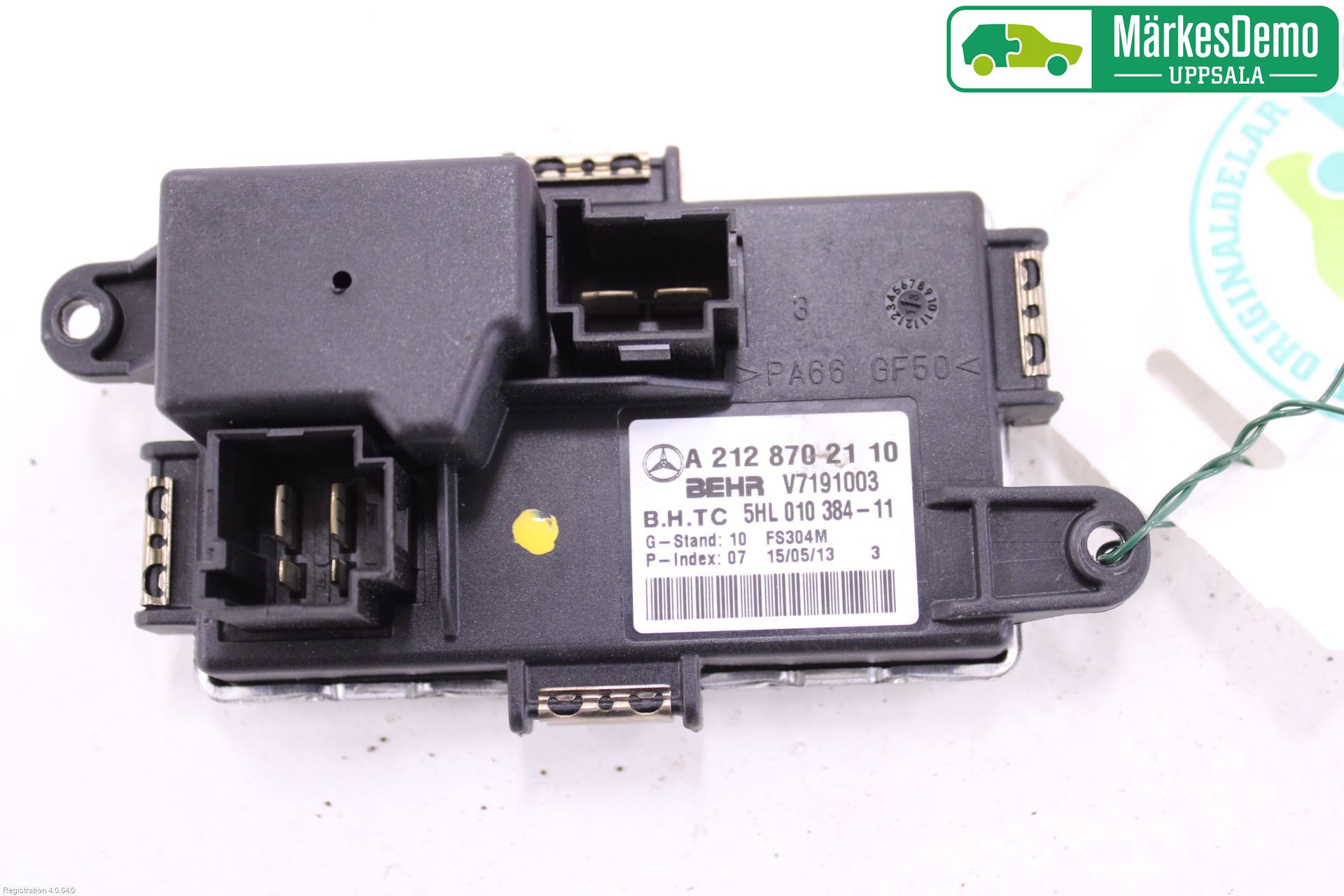 Mercedes-Benz MB C-KLASS (W204) 07-15 Varmeapparat Viftemotstand