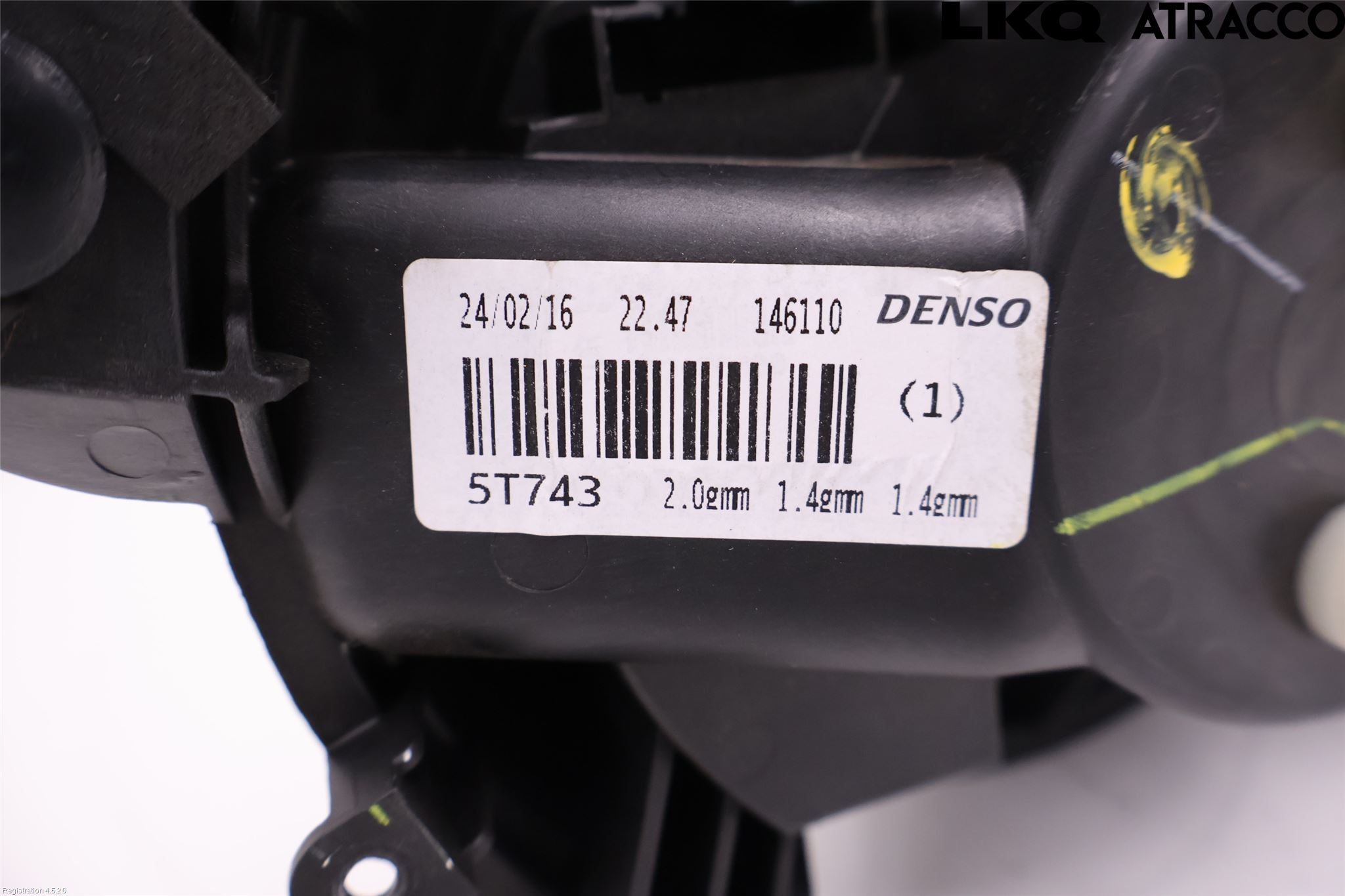 Fiat DOBLO CARGO Varmeapparat Viftemotor