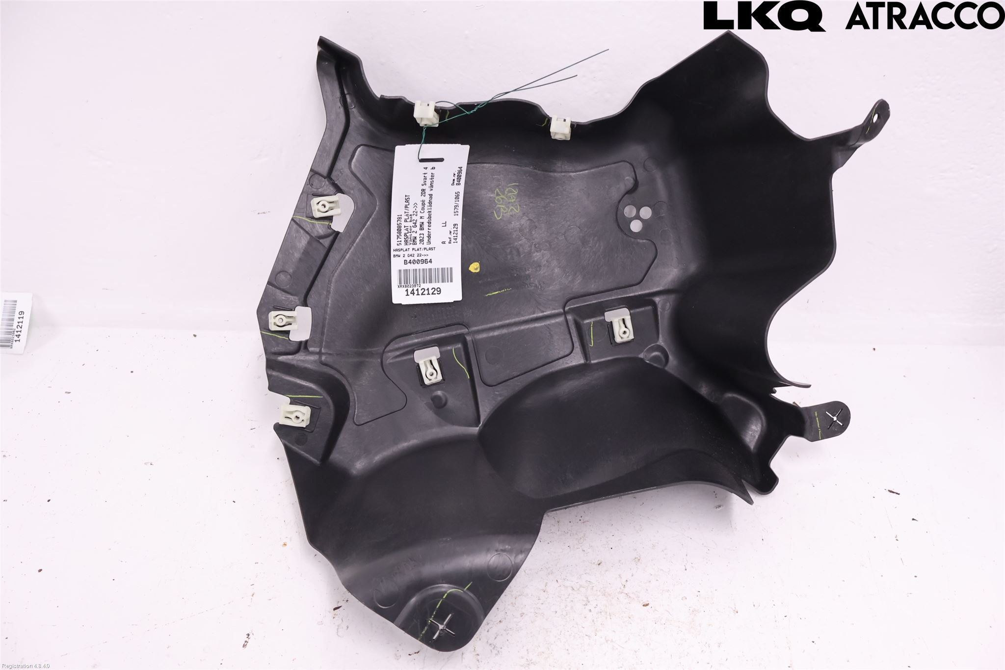 BMW 2 G42 22- Bunnplate U Motor-Gear-Dørk