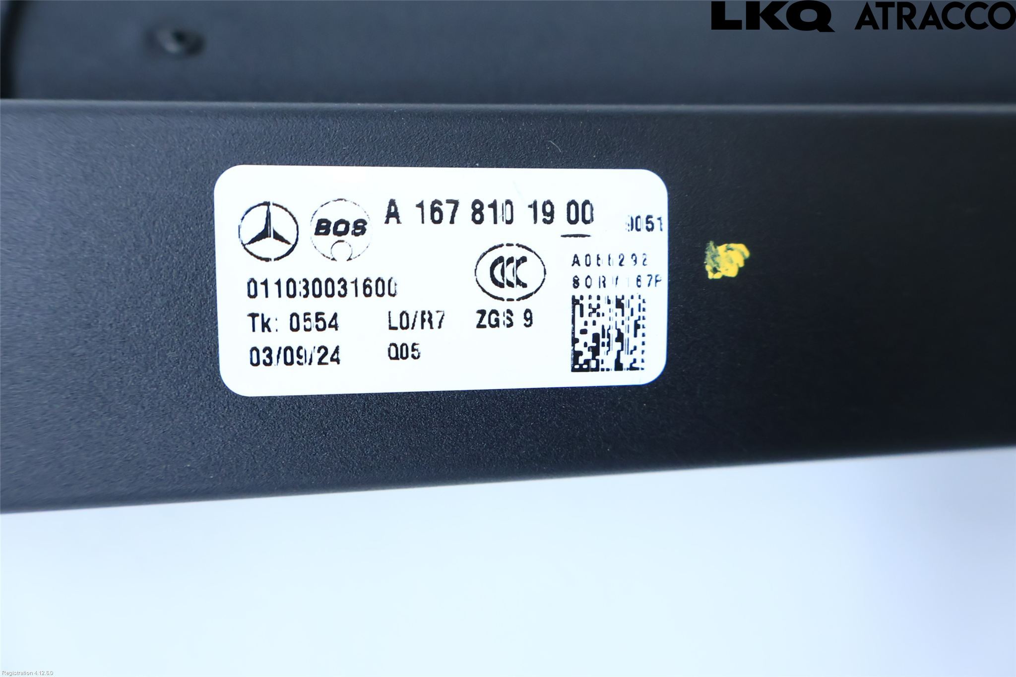 Mercedes-Benz MB GLE-KLASS (W167/V167/C167) 19- Innr Innsyn Beskytelse Stv