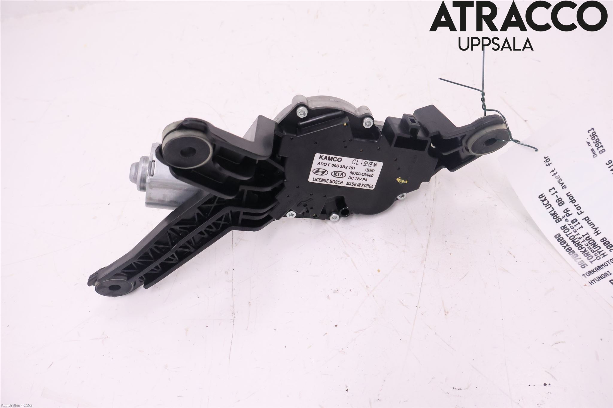 Hyundai i10 PA 08-13 Viskermotor Bakluke