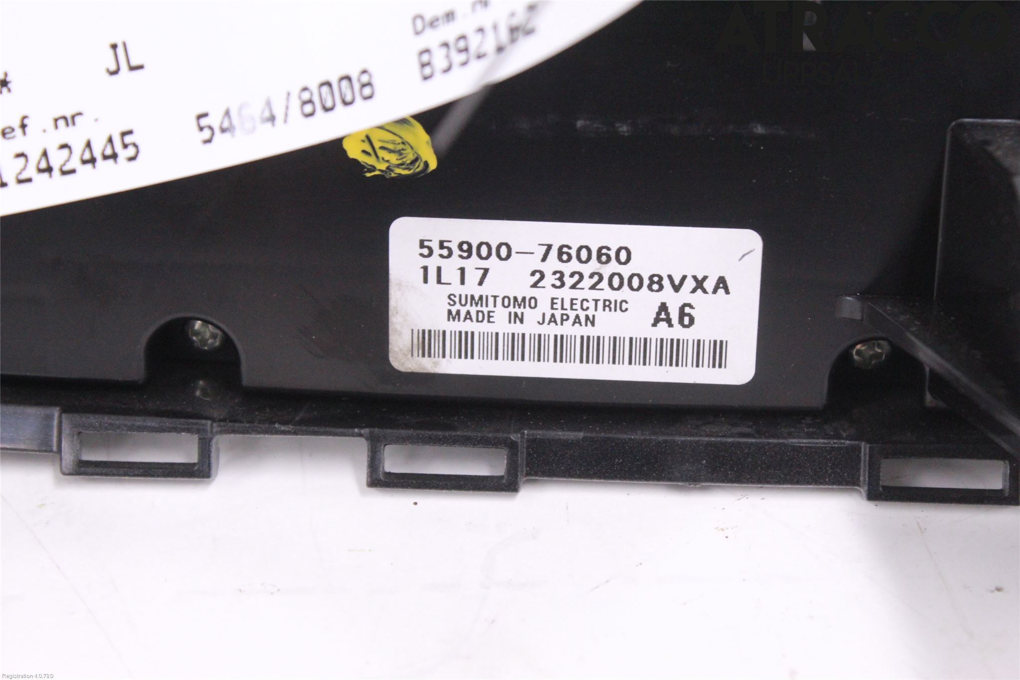 Lexus CT 200h Varme Ac Betjening-Display