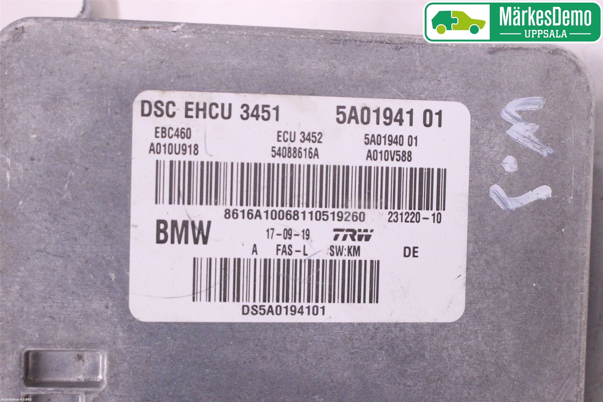 BMW 5 G30/G31/F90 17-23 Abs Hydraulikkaggregat