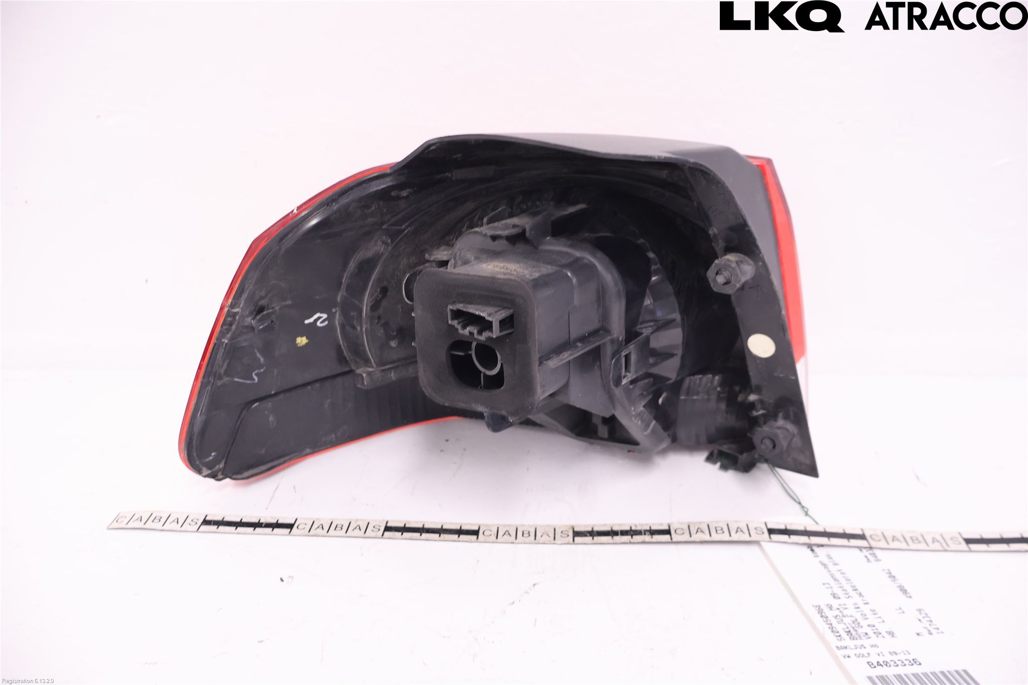 Volkswagen VW GOLF VI 09-13 Baklykt Høyre