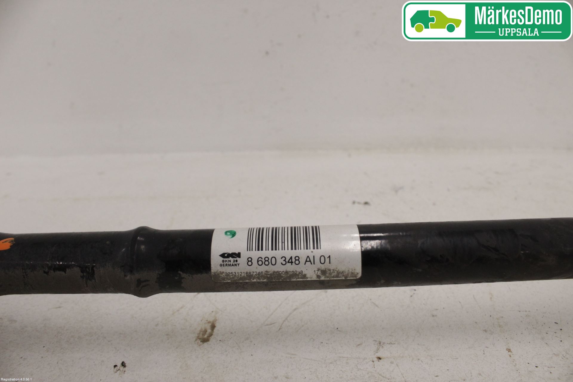 BMW 3 F30/F31/F80 12-19 Drivaksel Bak Kompl Høyre