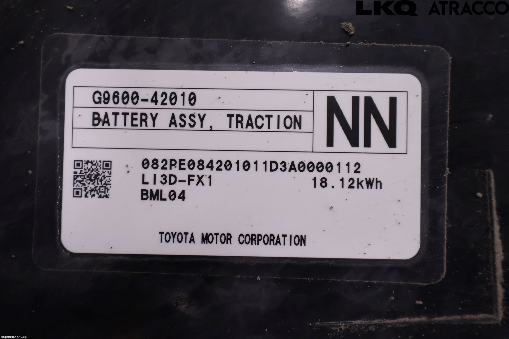 Toyota RAV4 19- Hybrid Batteri