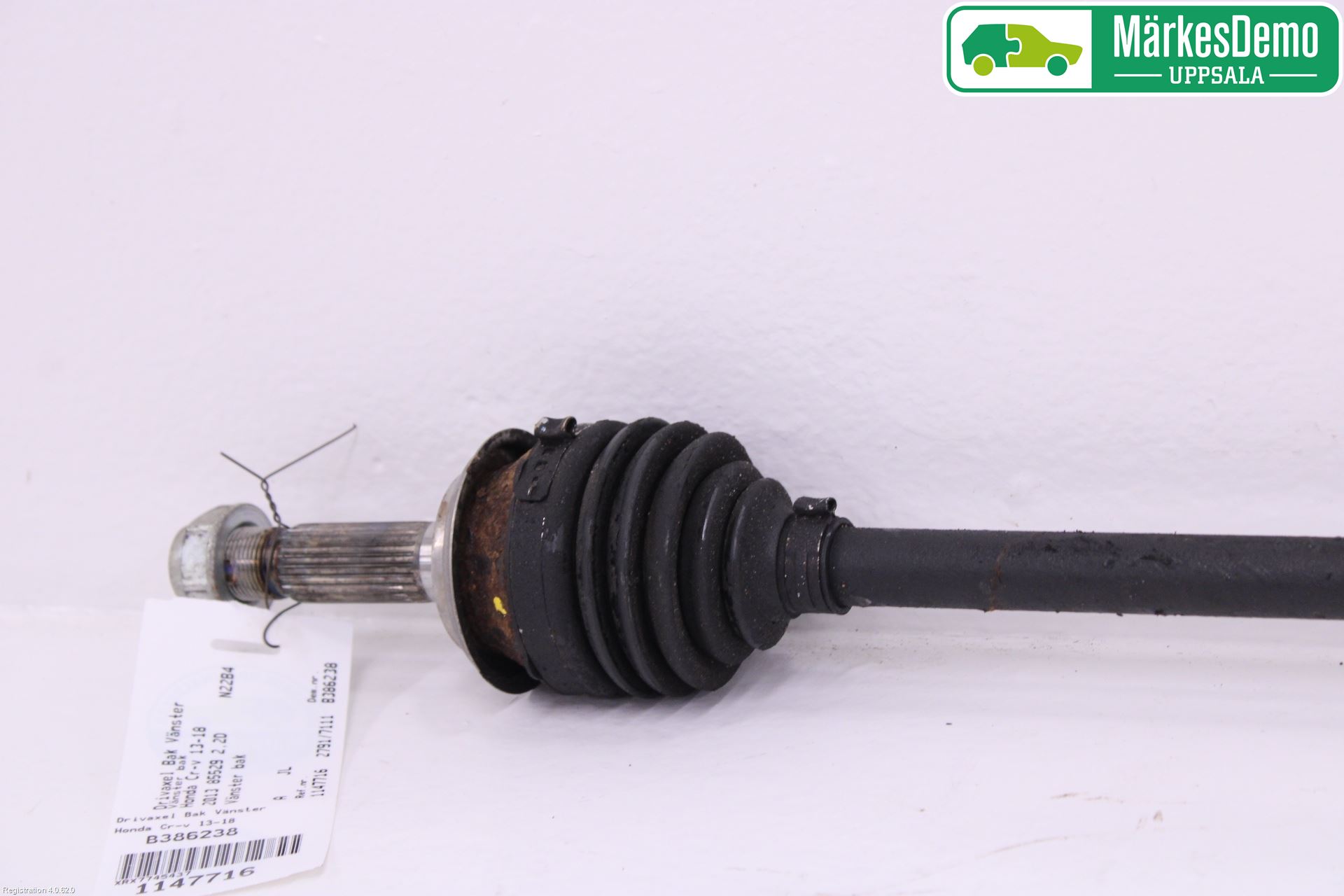 Honda CR-V 13-18 Drivaksel Bak Kompl Venstre
