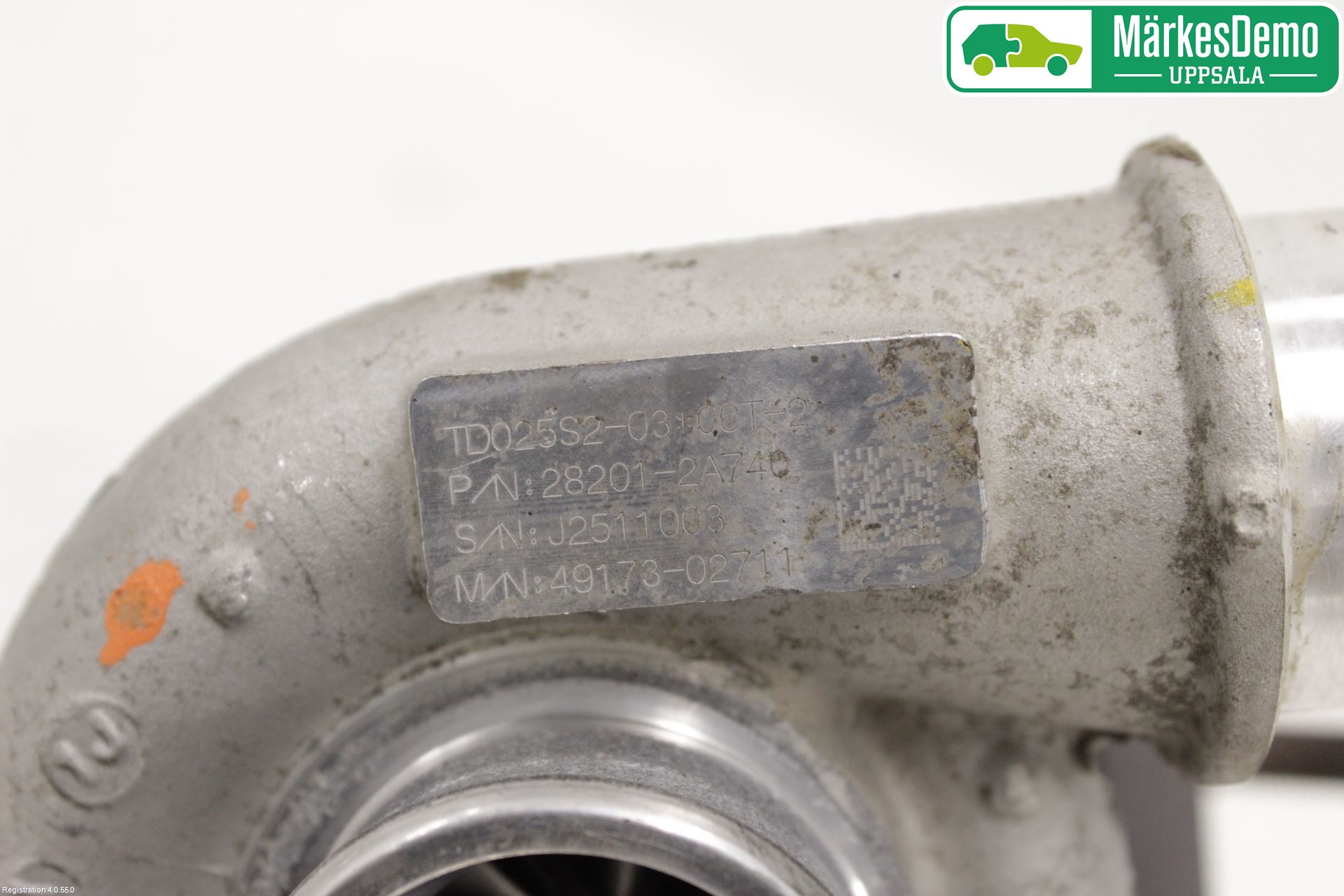 Kia VENGA 10-19 Turboaggregat