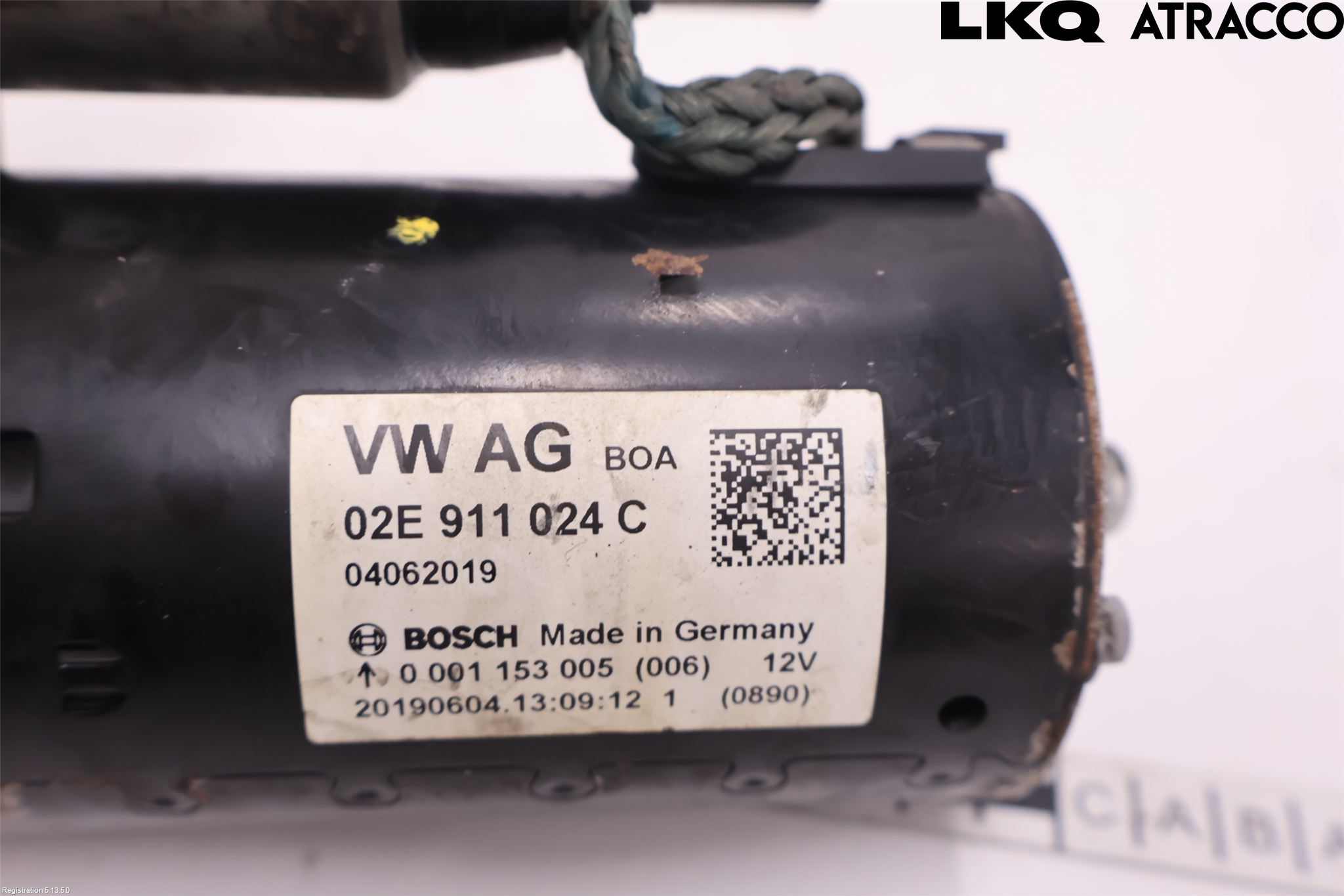 Volkswagen VW TRANSP/CARAVELLE (T6) 16-22 Startmotor Diesel
