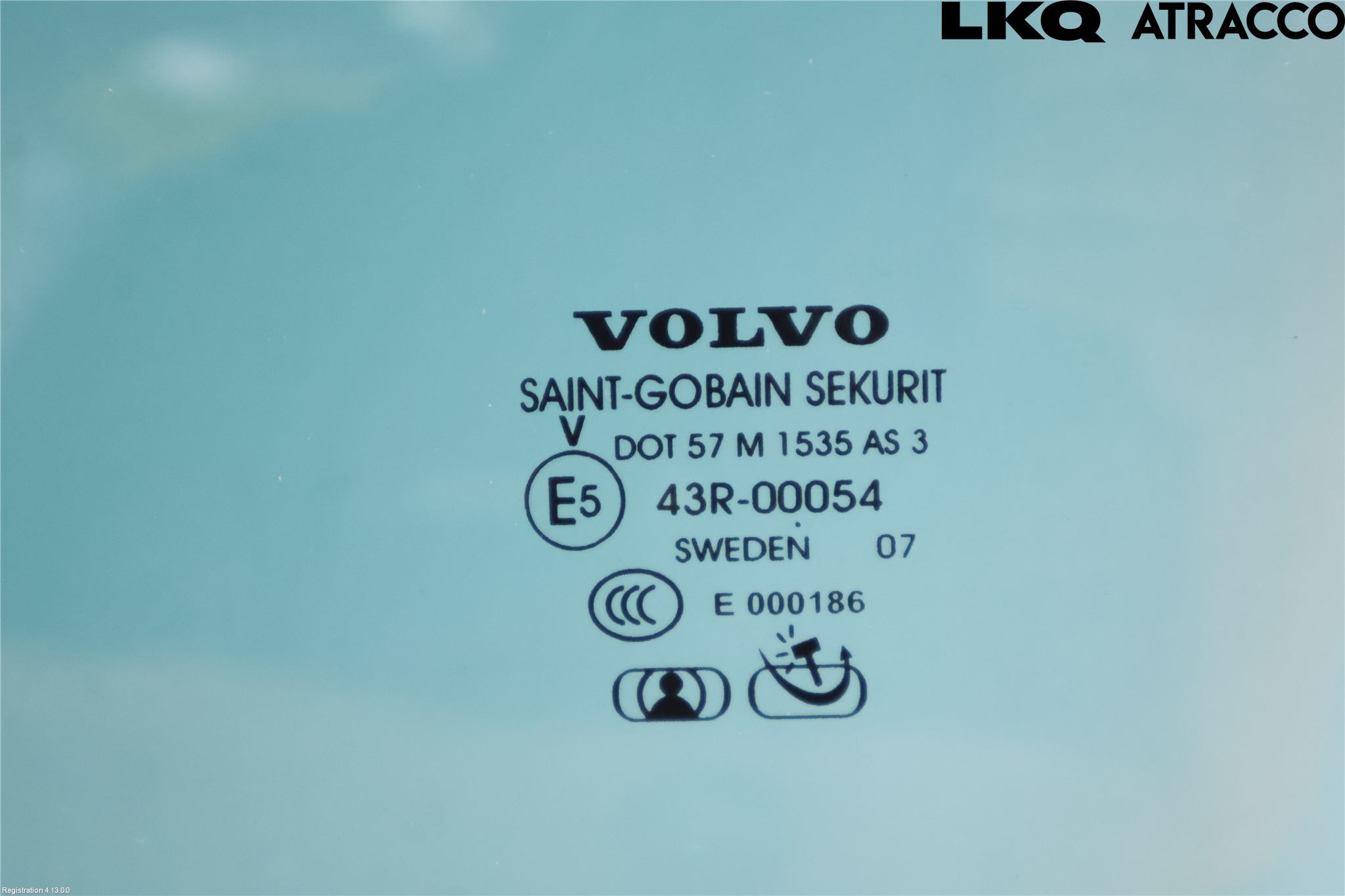 Volvo V70 05-08 Dørrute Bak Venstre 4Dørs