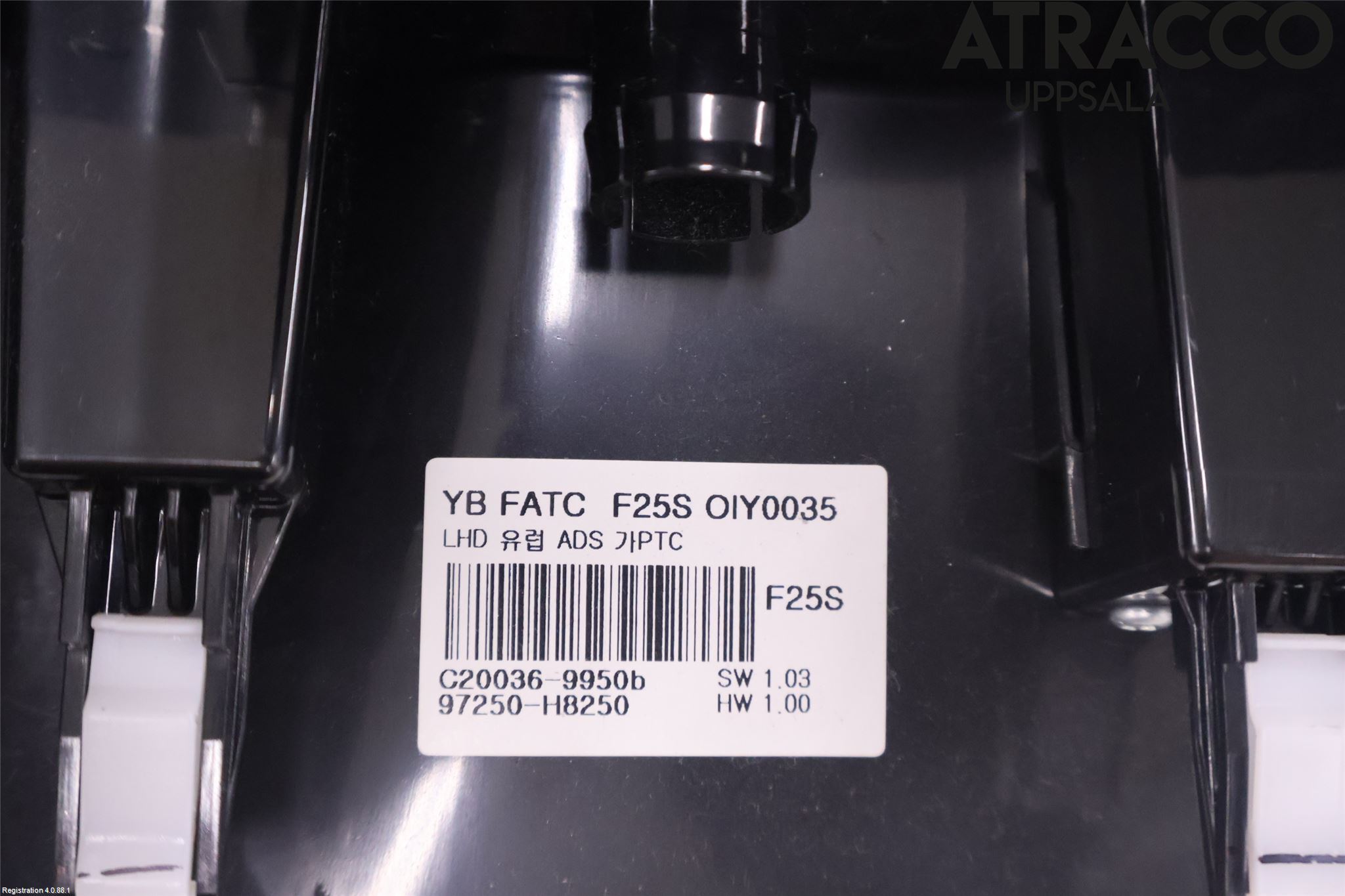 Kia RIO 17- Varme Ac Betjening-Display