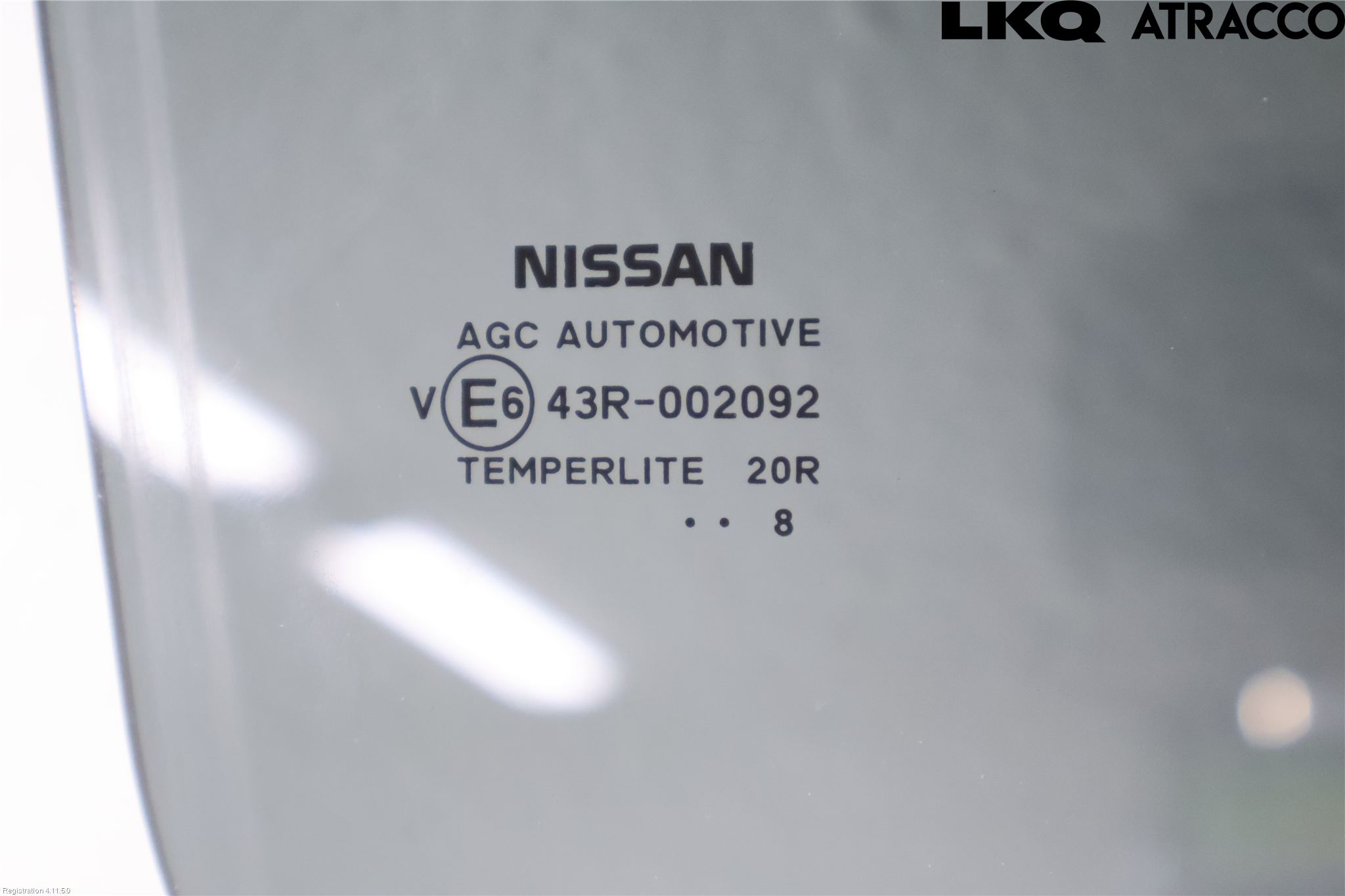 Nissan QASHQAI 17-21 Dørrute Bak Høyre 4Dørs