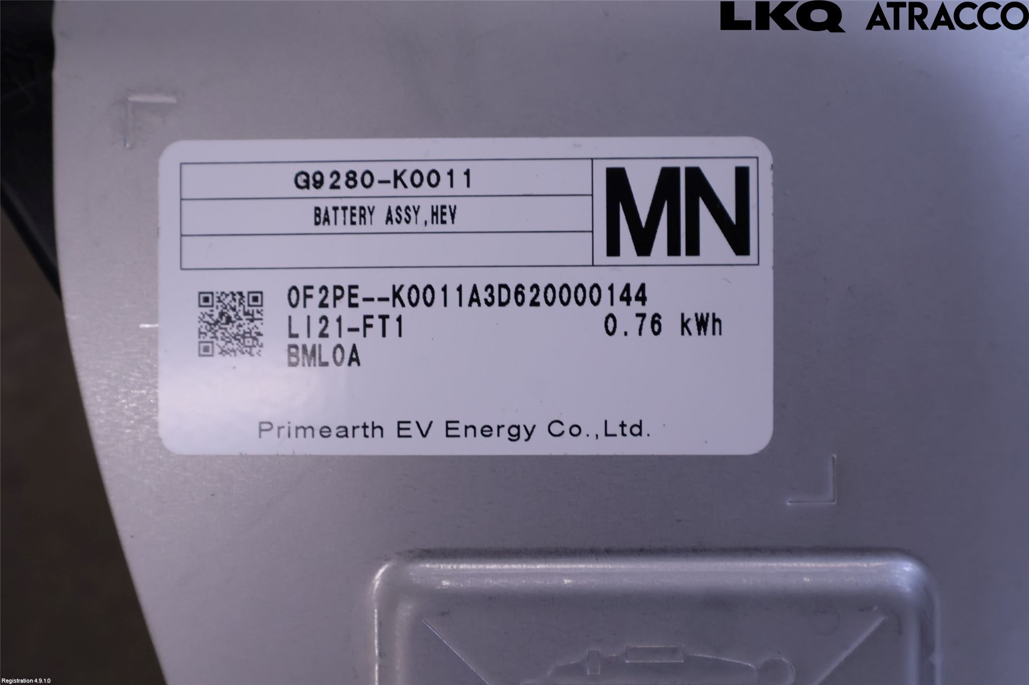 Toyota YARIS XP21 20- Hybrid Batteri