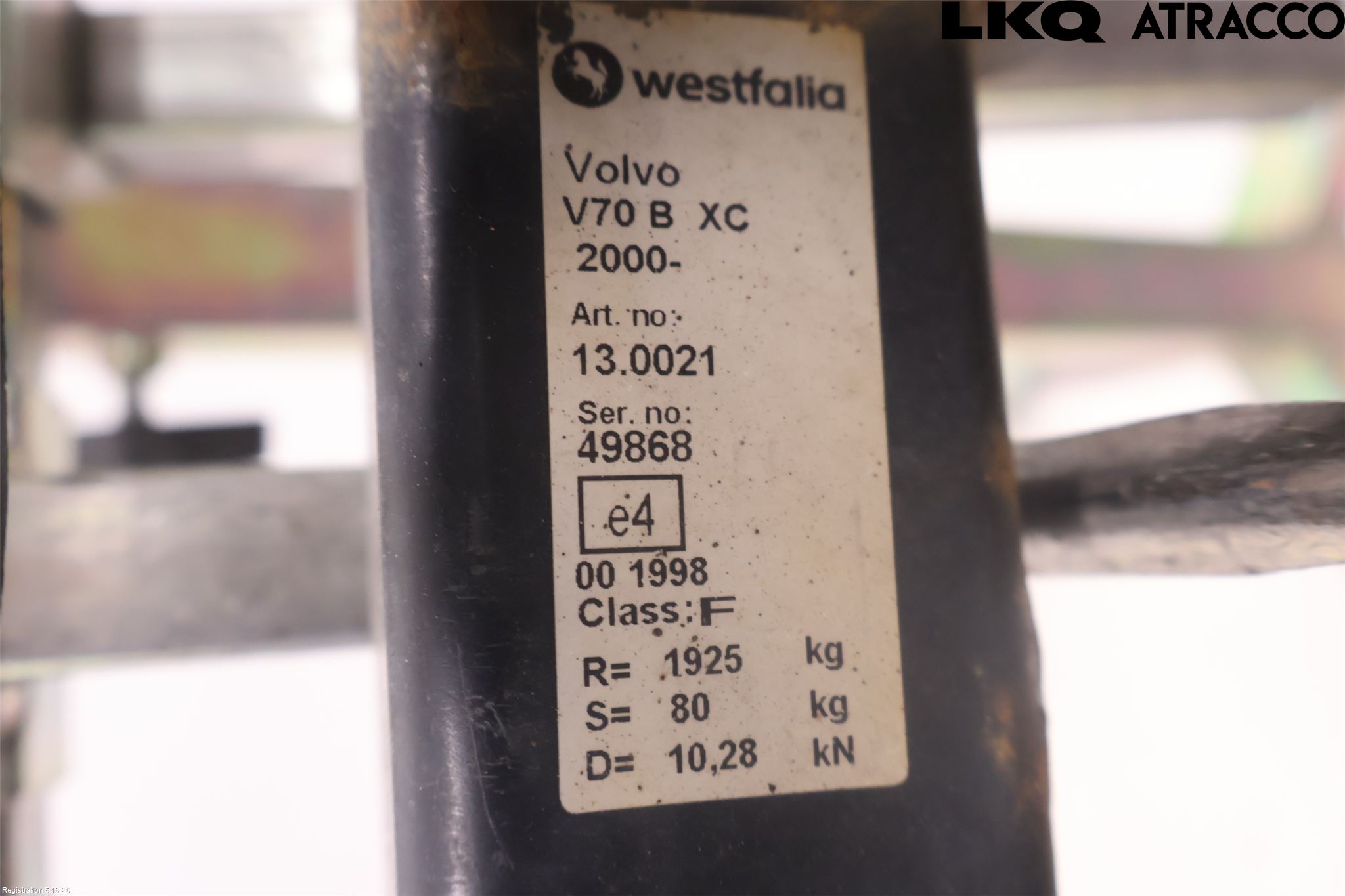 Volvo XC70 05-07 Tilhengerfeste