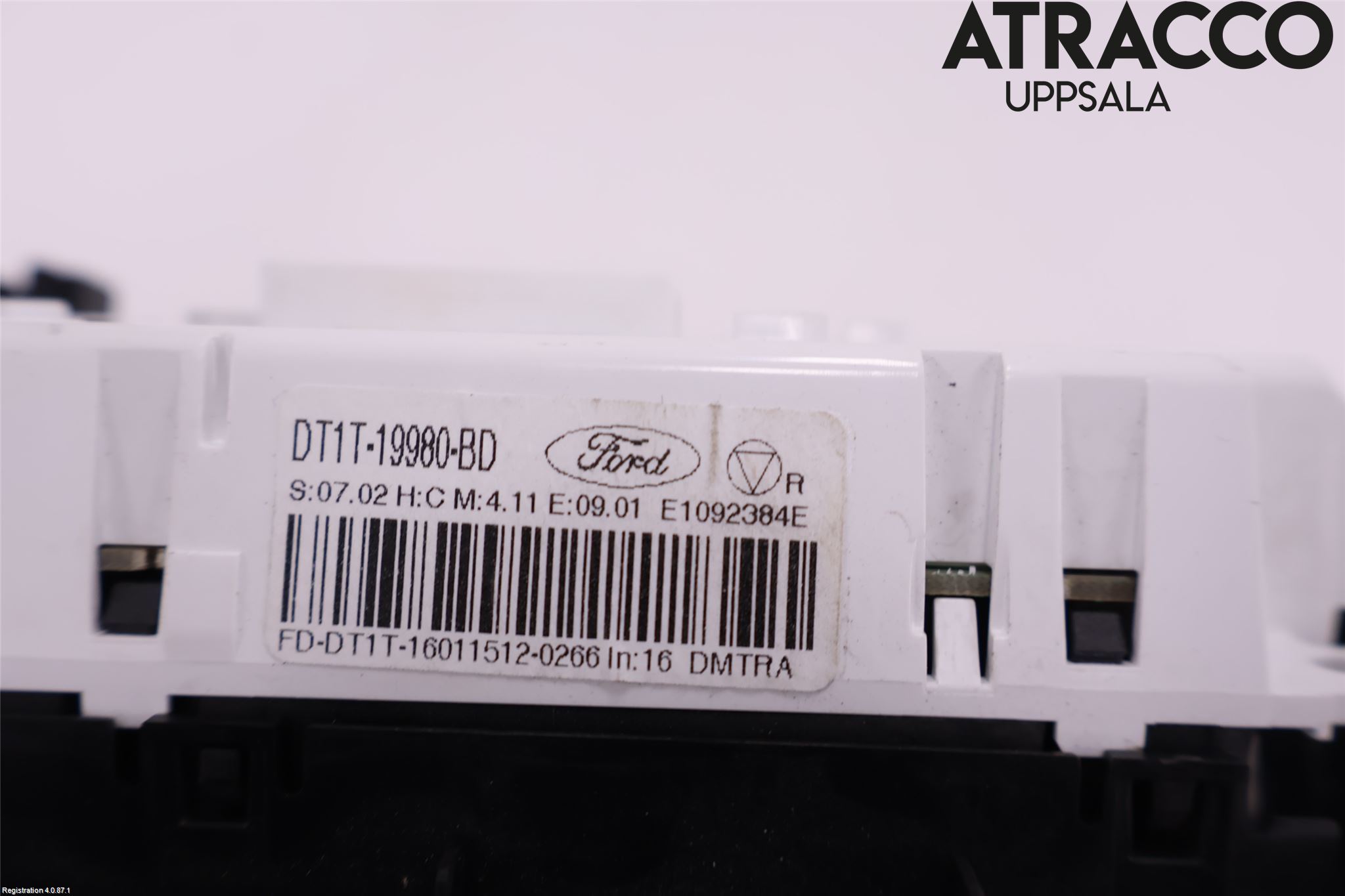 Ford TRANSIT/TOURNEO CONNECT 13-22 Varme Ac Betjening-Display