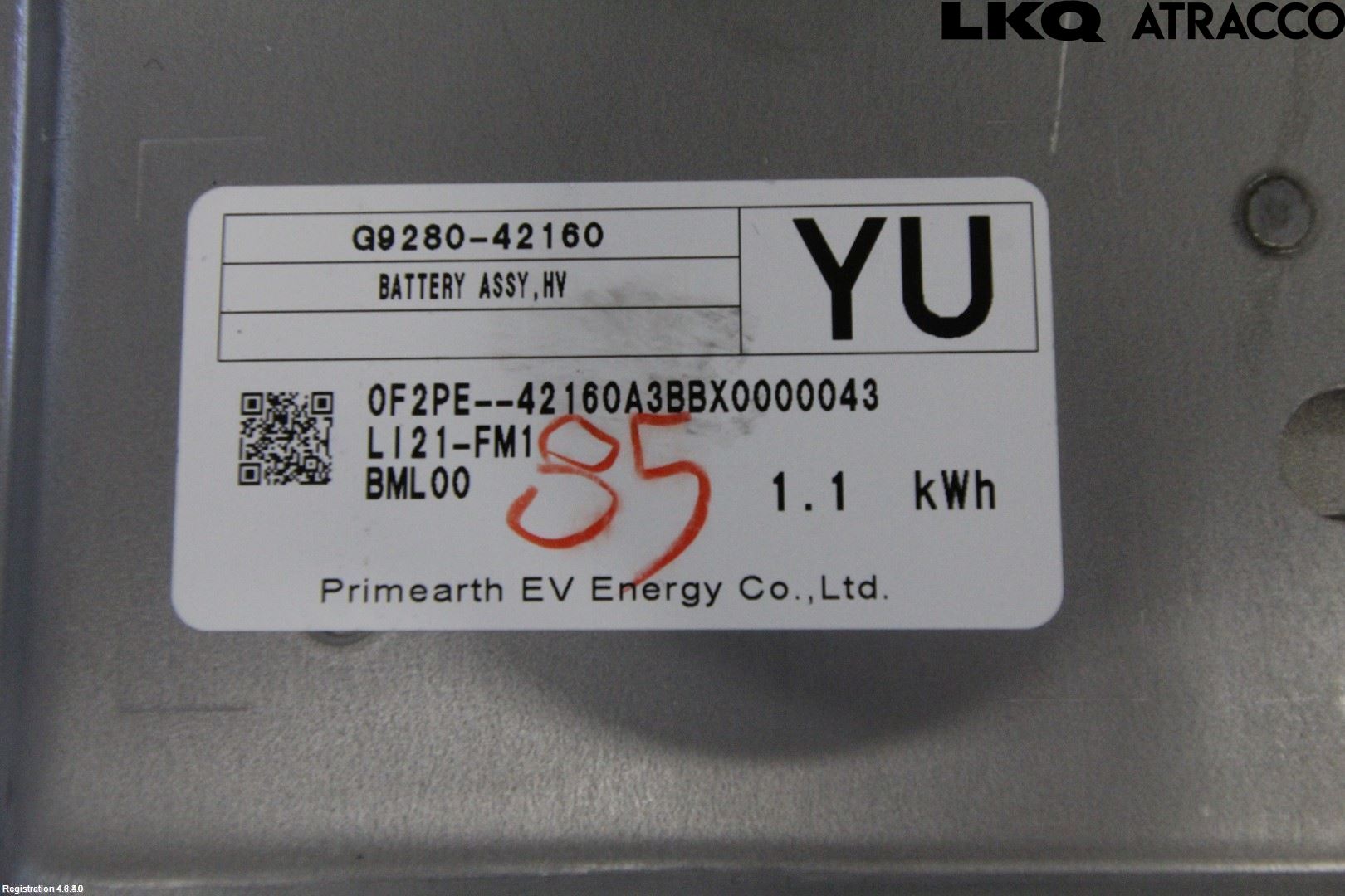 Toyota RAV4 19- Hybrid Batteri