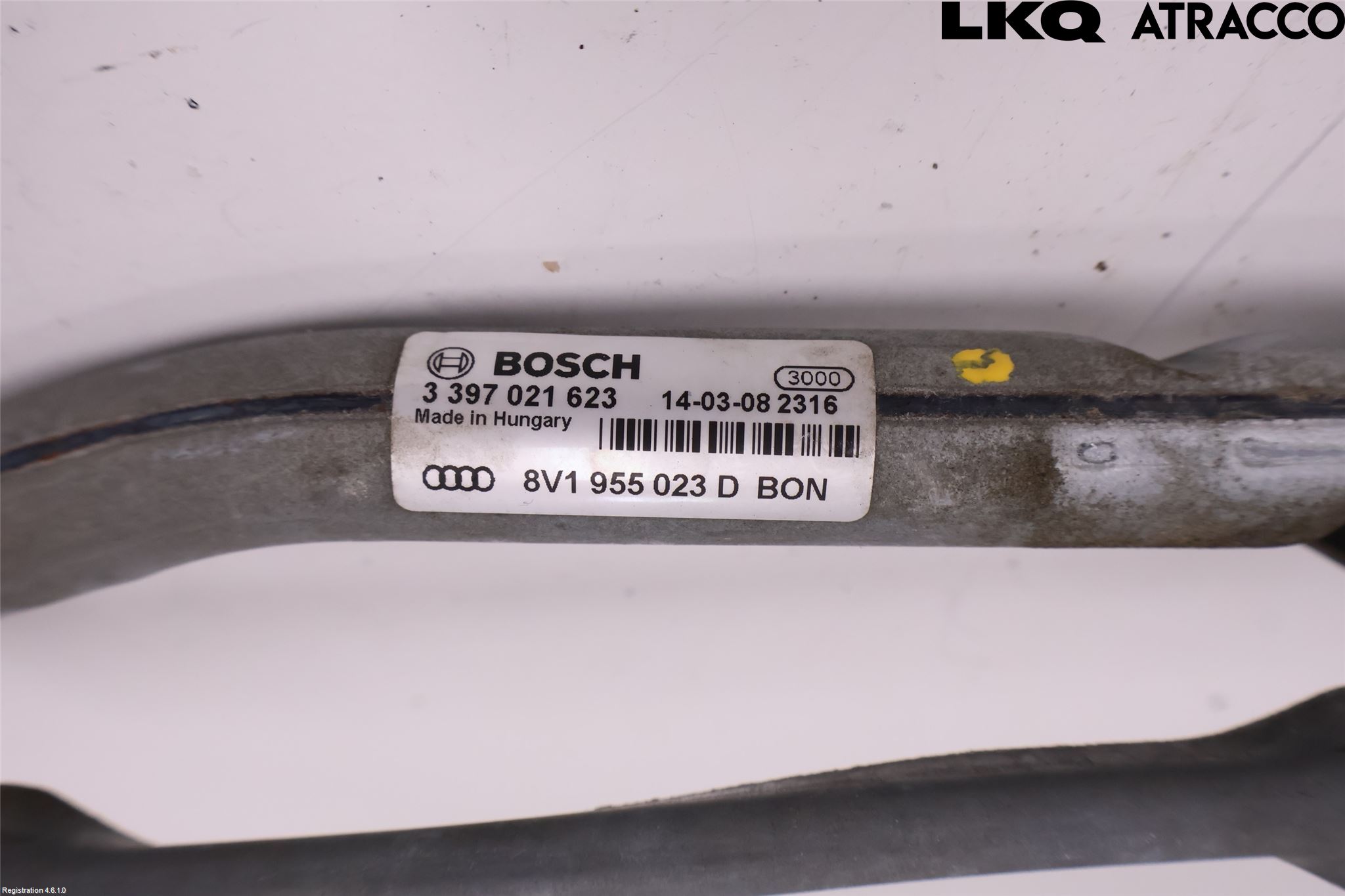 Audi A3/S3 8V 13-20 Viskeroverføring Frontrute