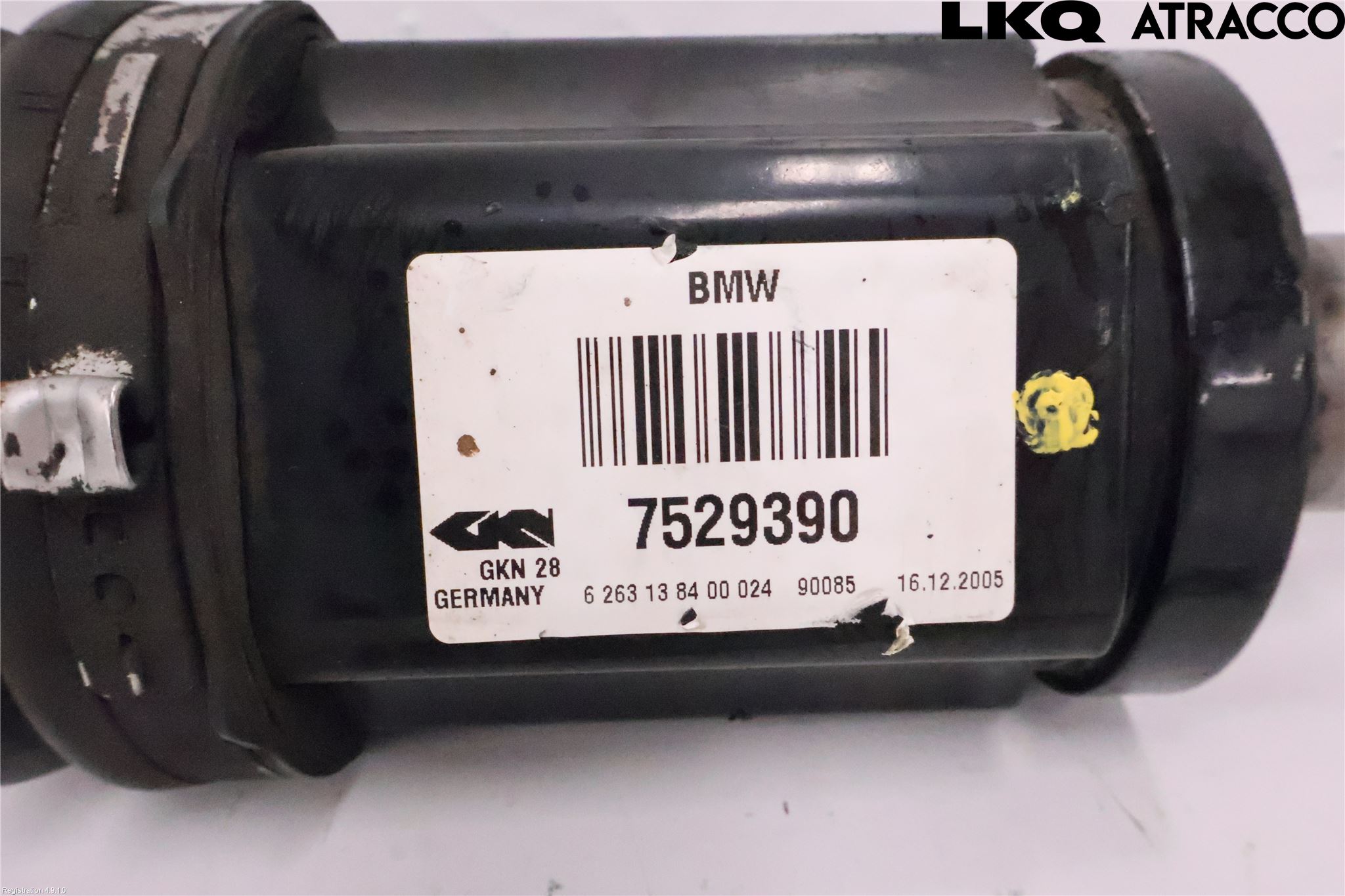 BMW 3 E90/91 SED/TOU 05-12 Drivaksel Foran Kompl Høyre
