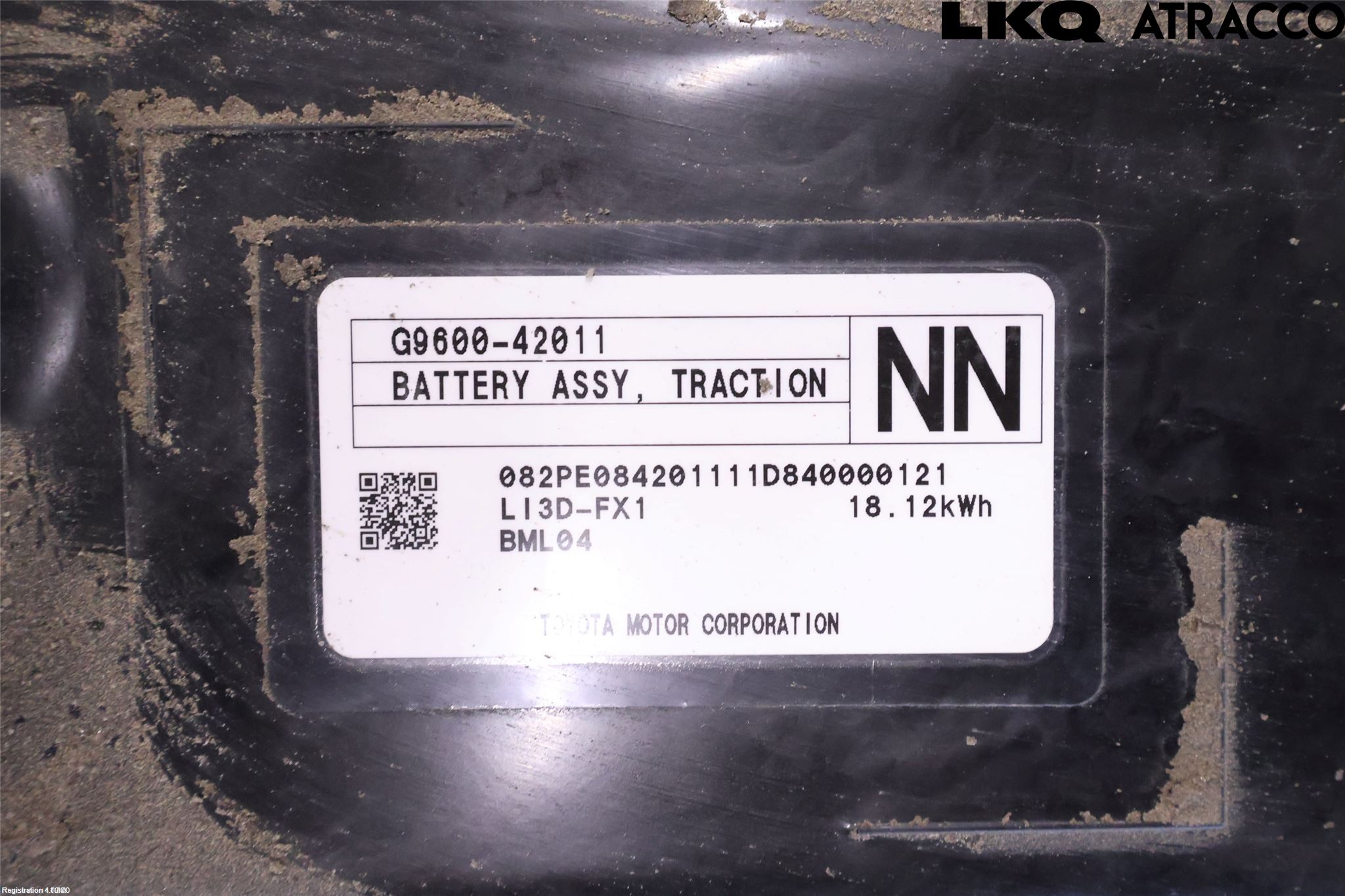 Toyota RAV4 19- Hybrid Batteri