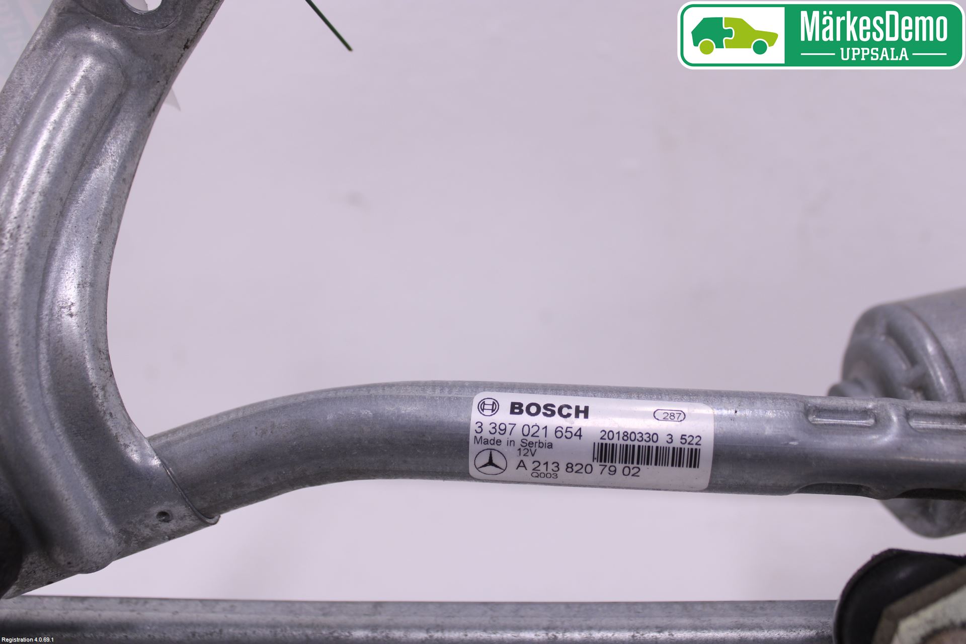 Mercedes-Benz MB E-KLASS (W213) 16-23 Viskermotor Frontrute