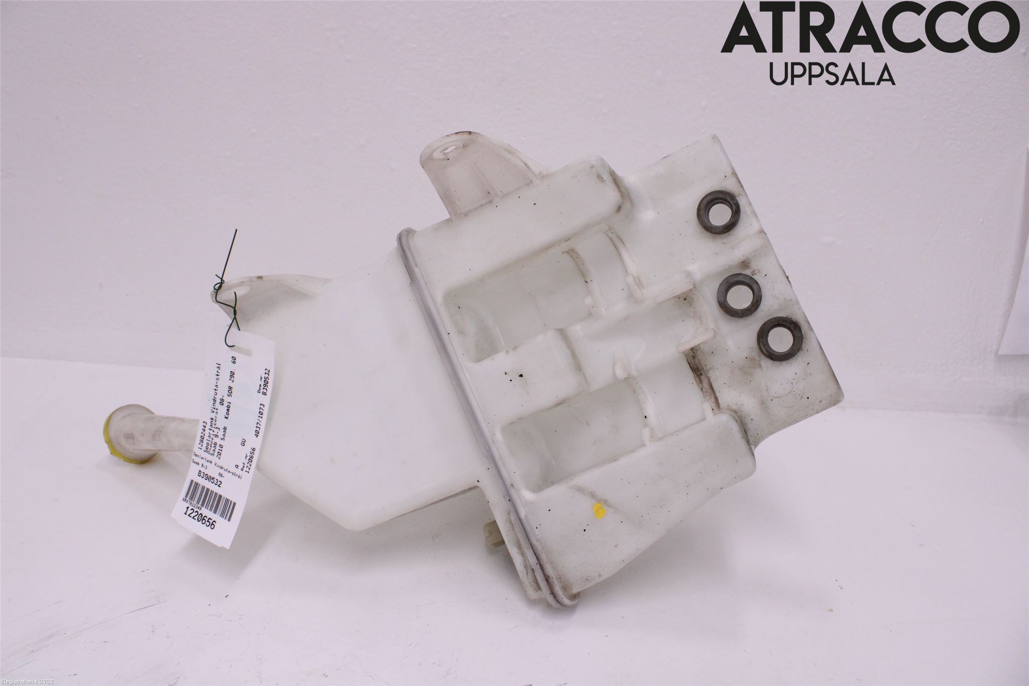 Saab 9-3 VER2/VER3 08-15 Spylerbeholder Frontrute-Lykte