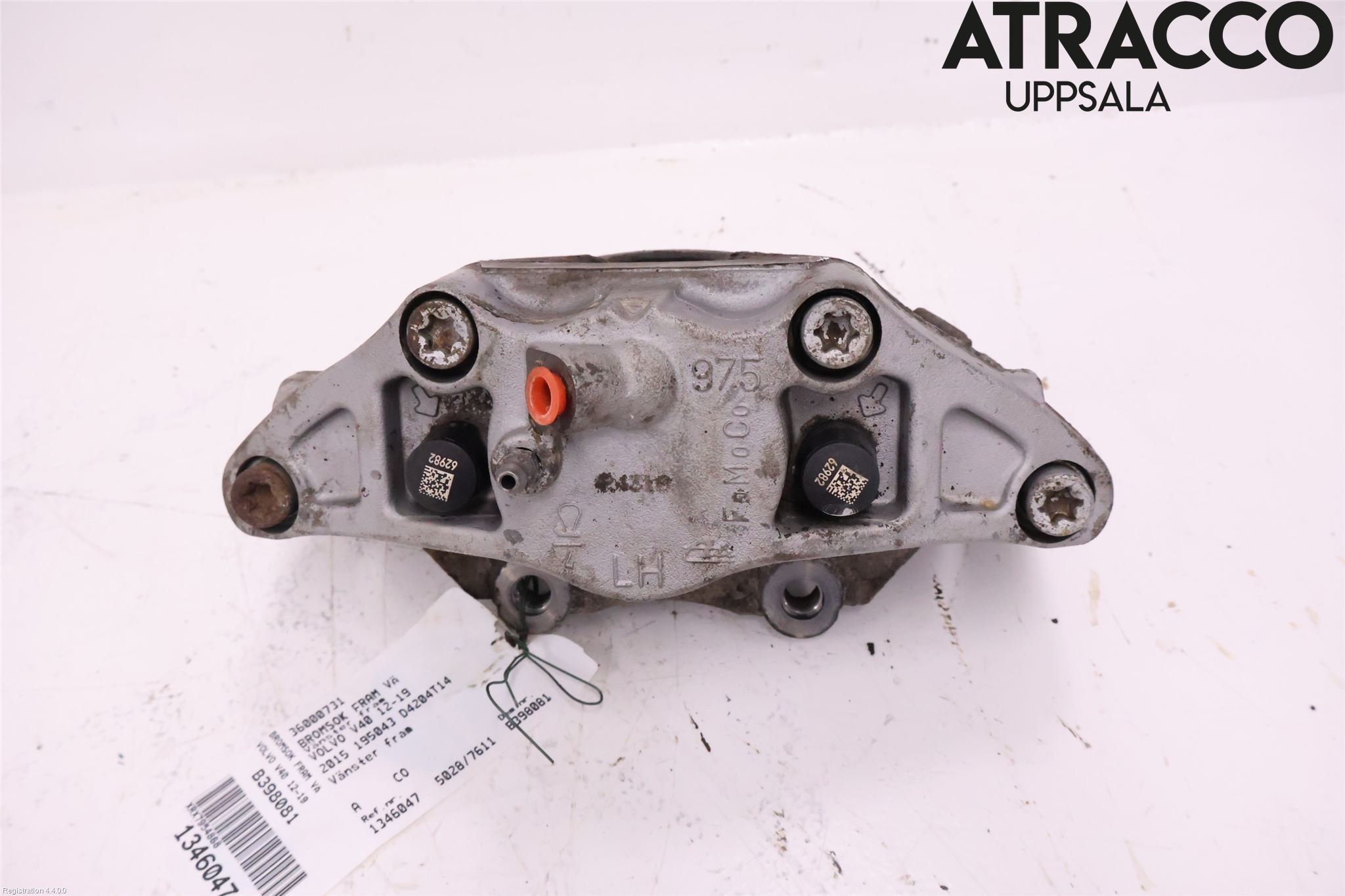 Volvo V40 12-19 Bremsecaliper Foran Venstre