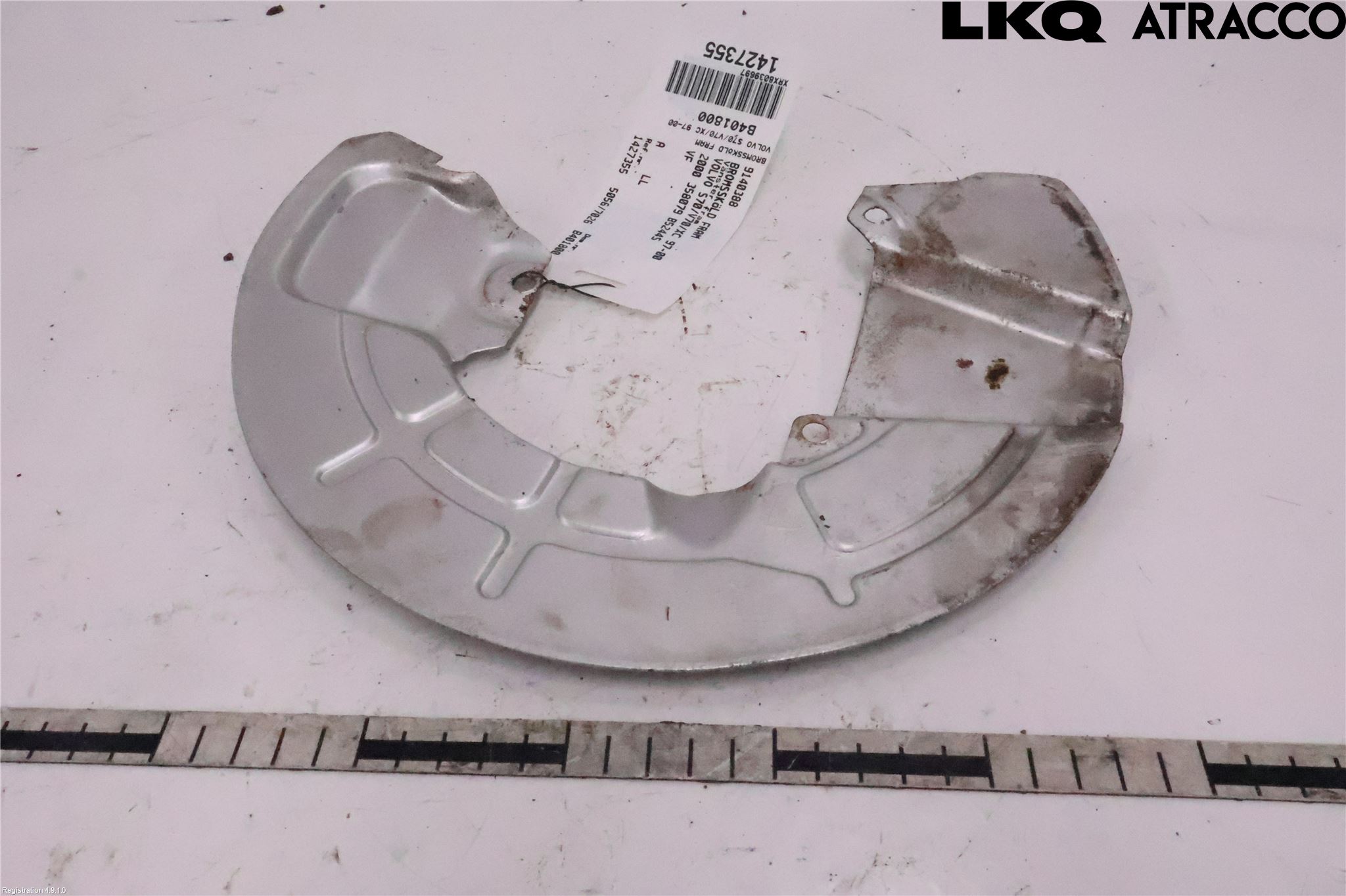 Volvo S70/V70/XC  97-00 Bremseskjold Foran