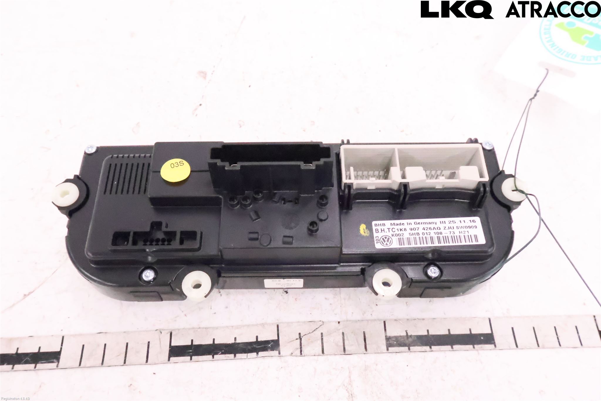Volkswagen VW CADDY 16-20 Varme Ac Betjening-Display