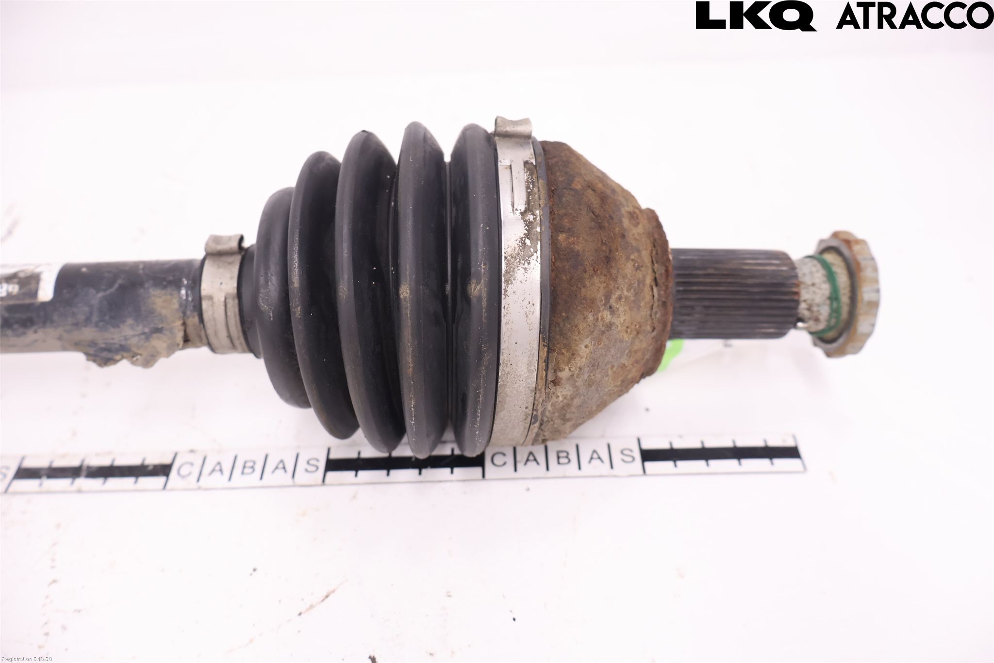Volkswagen VW POLO 10-17 Drivaksel Foran Kompl Venstre