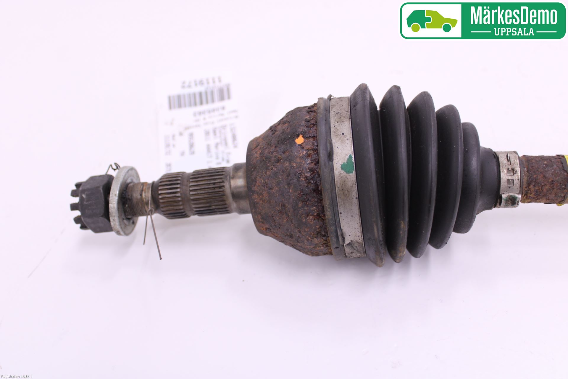 Opel MERIVA B 10-17 Drivaksel Foran Kompl Venstre