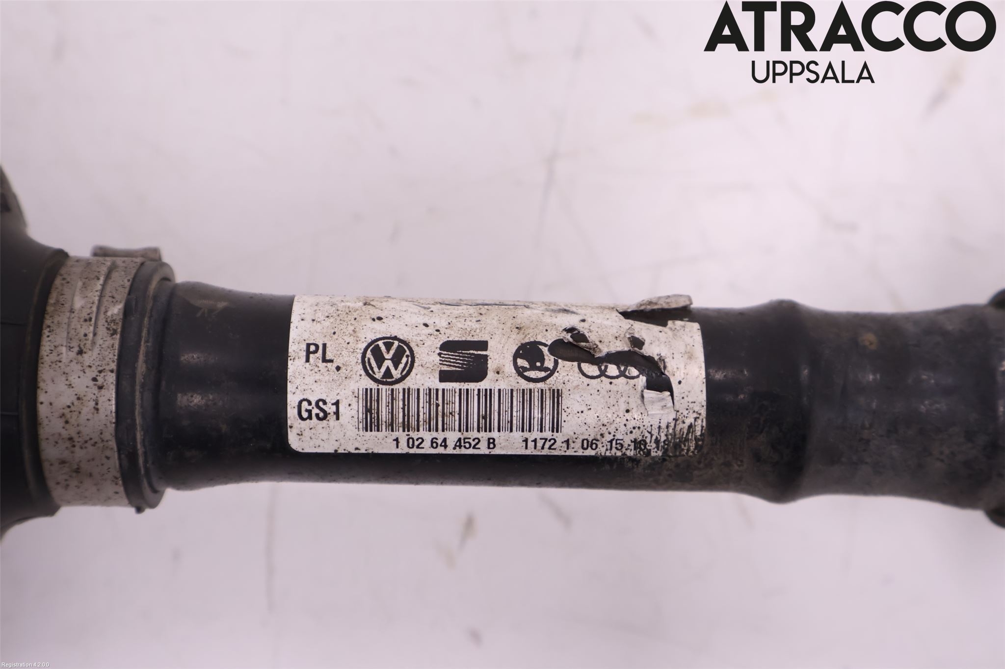 Volkswagen VW AMAROK 2H 10-22 Drivaksel Foran Kompl Høyre