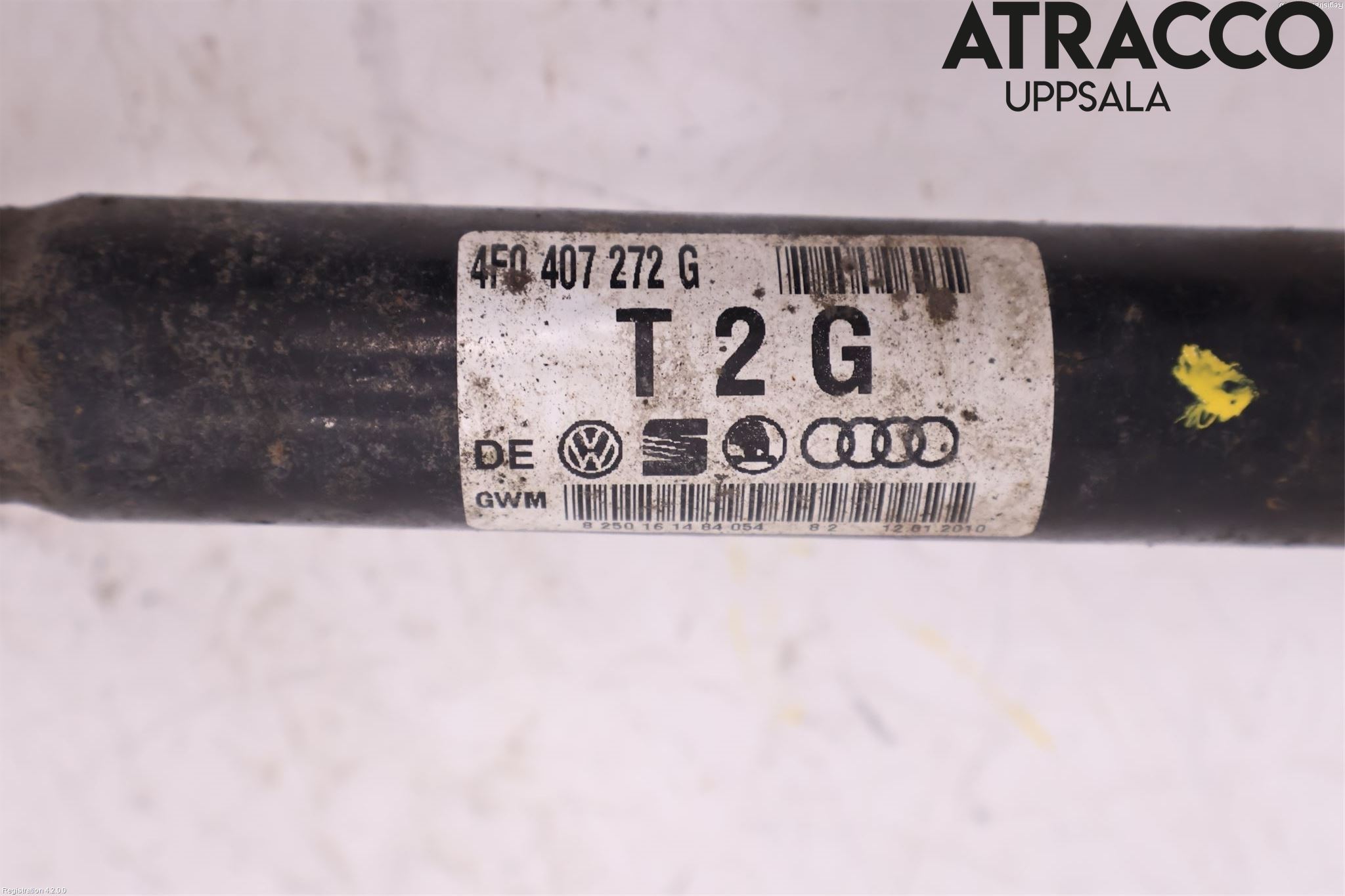 Audi A6/S6     05-11 Drivaksel Foran Kompl Høyre