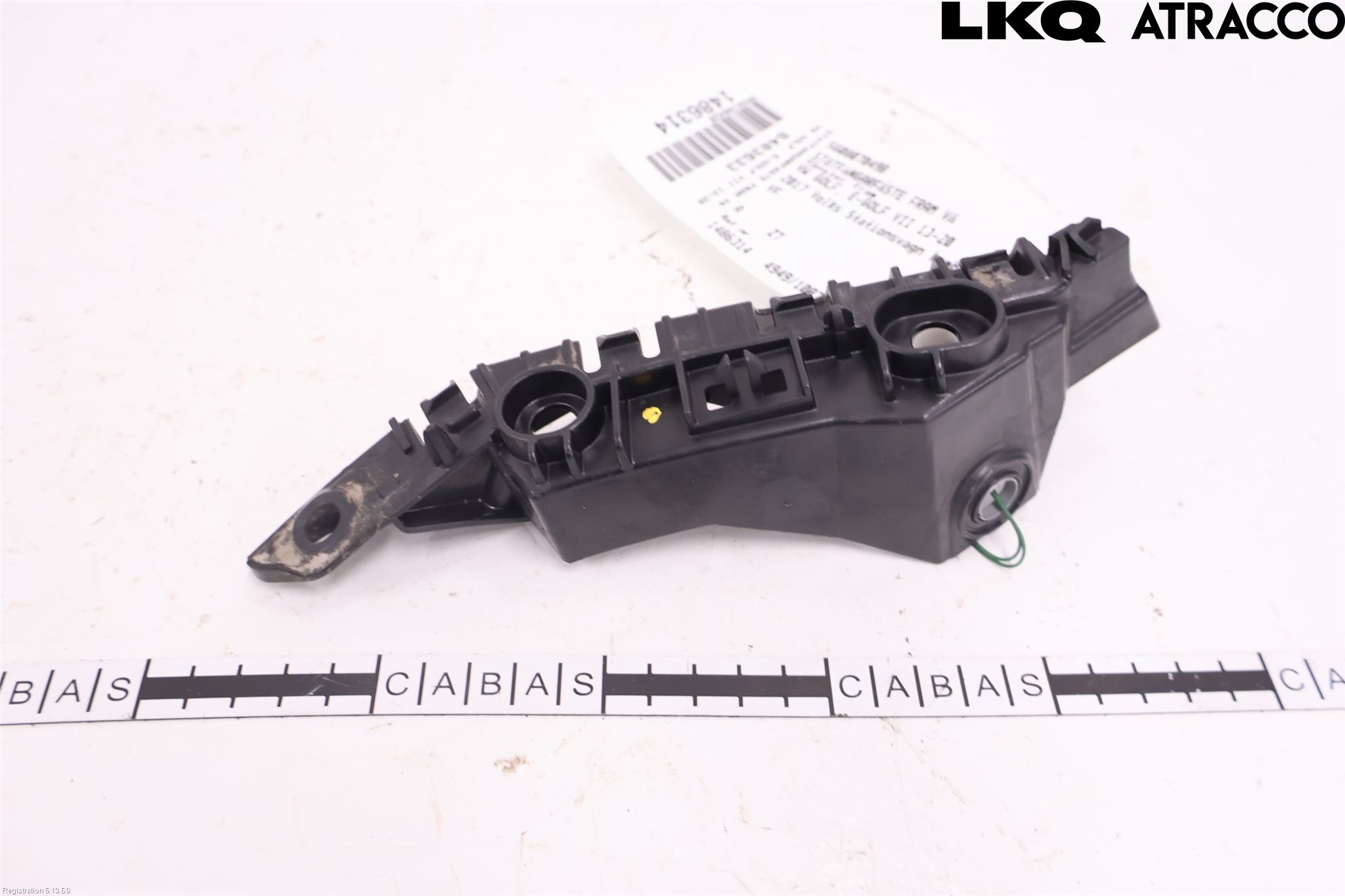 Volkswagen VW GOLF / E-GOLF VII 13-20 Støtfangerfeste Foran Venstre