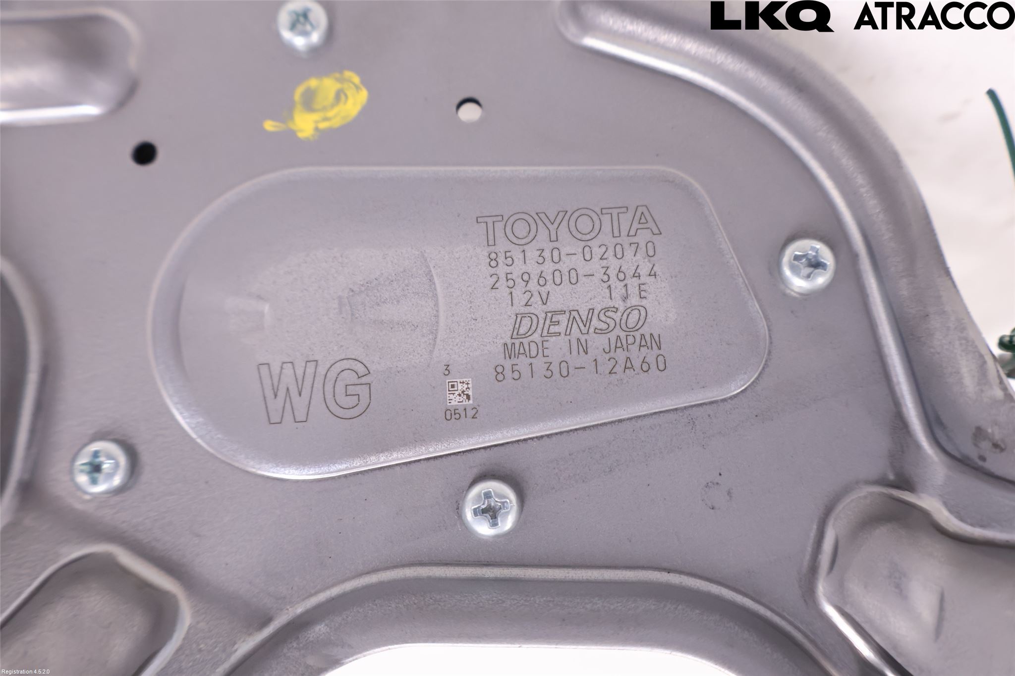 Toyota COROLLA 19- Viskermotor Bakluke