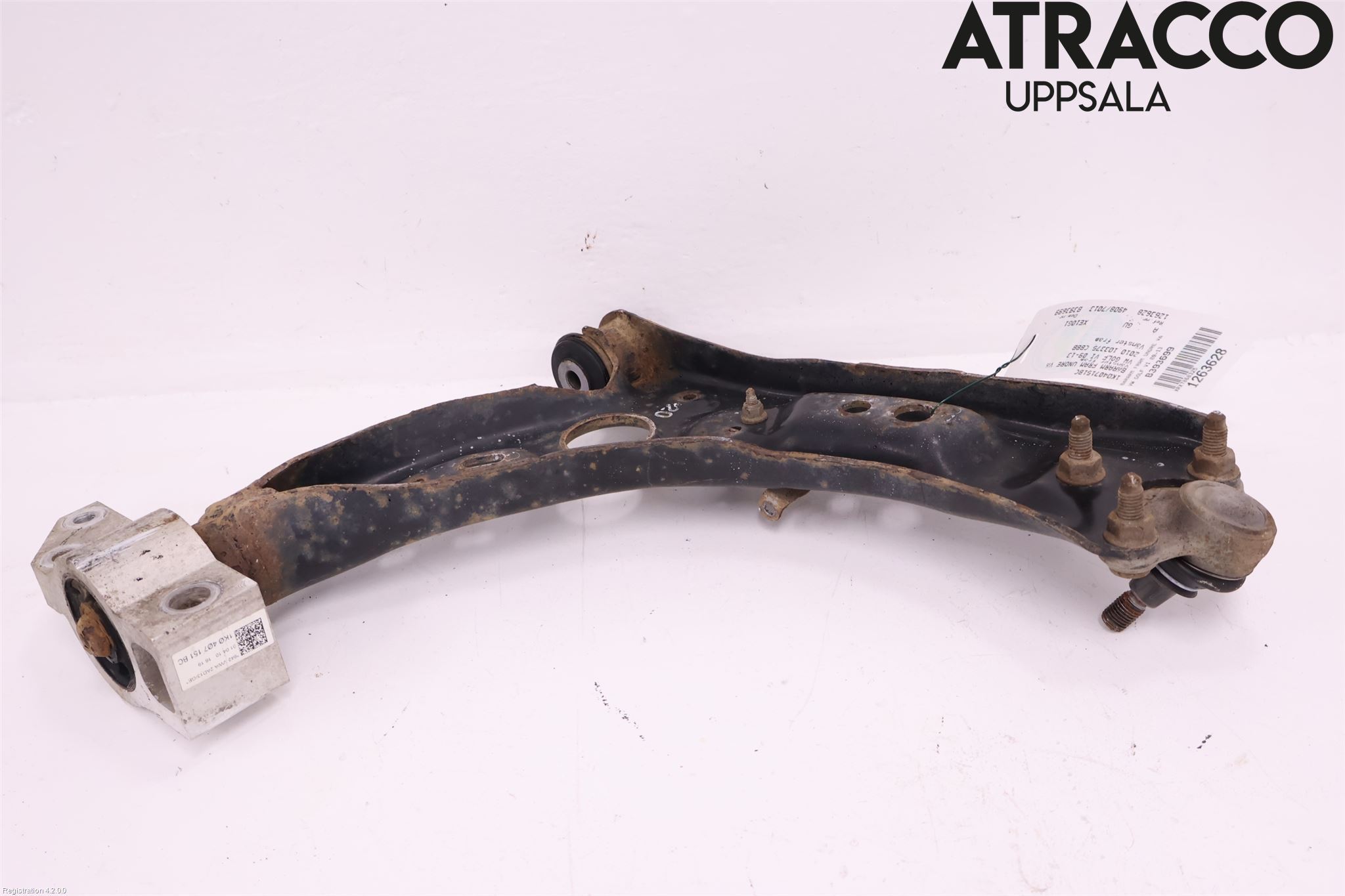 Volkswagen VW GOLF VI 09-13 Bærearm Foran Venstre Nedre