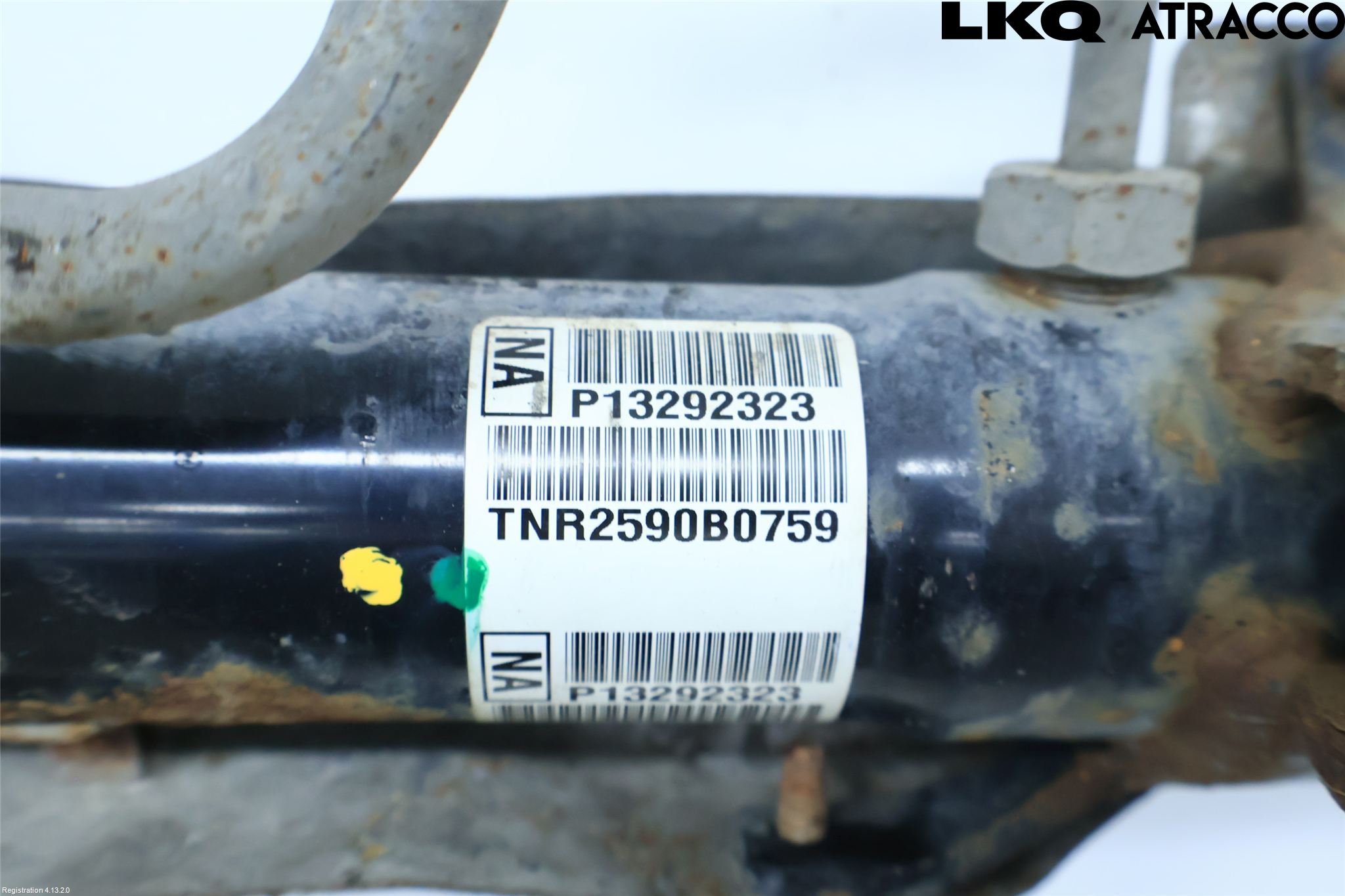 Saab 9-5 10-12 Servo Snekke - Tannstang