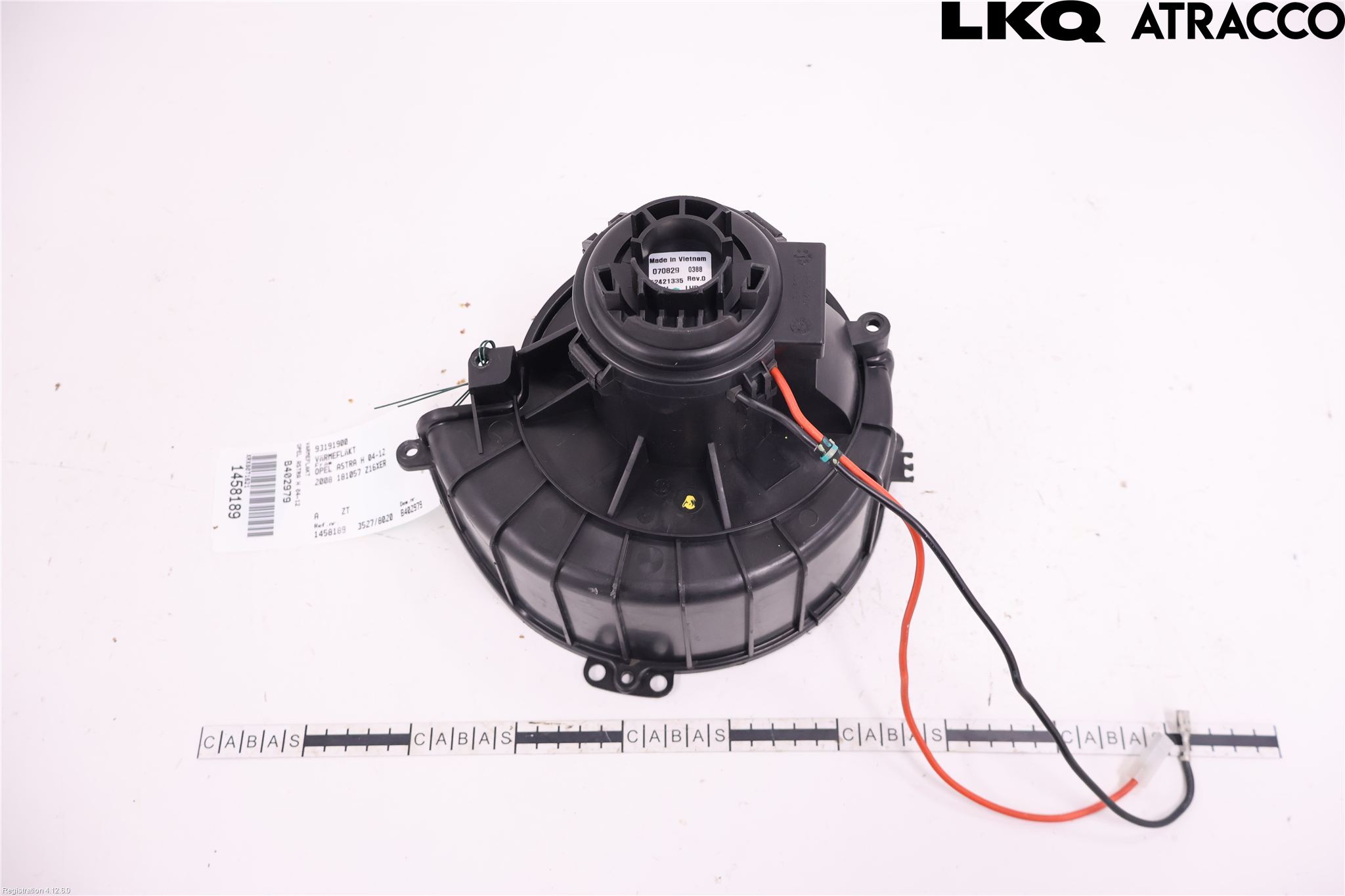 Opel ASTRA H 04-12 Varmeapparat Viftemotor
