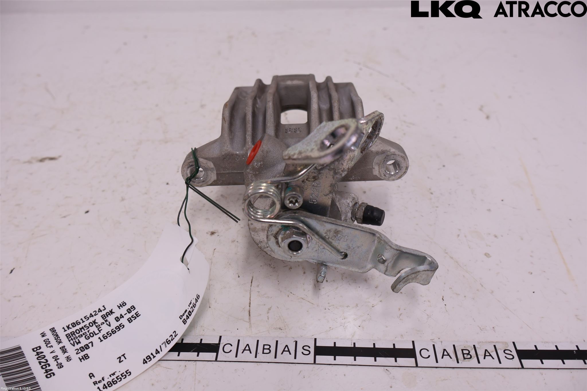Volkswagen VW GOLF V 04-09 Bremsecaliper Bak Høyre
