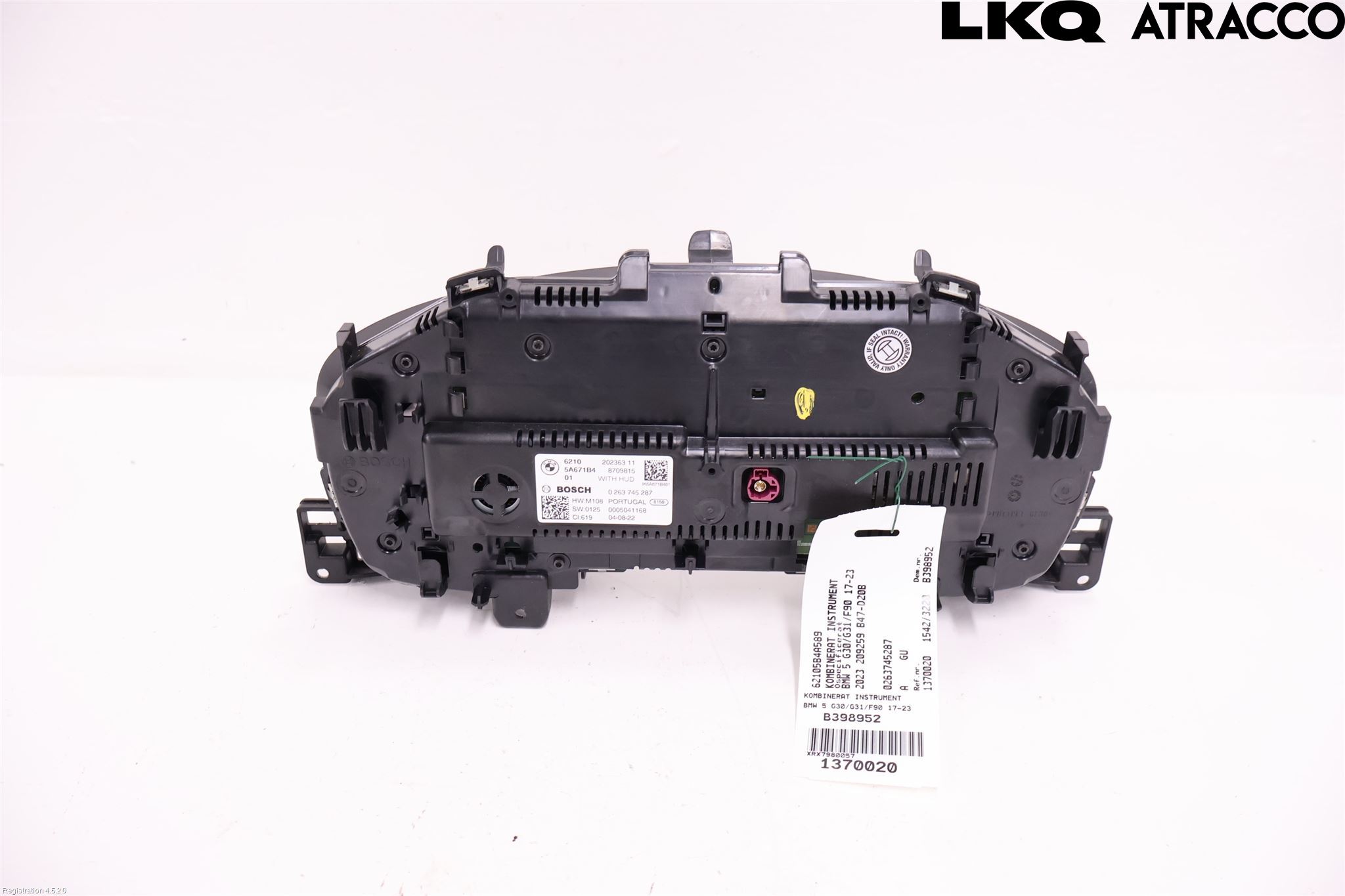 BMW 5 G30/G31/F90 17-23 Instr Kombinert