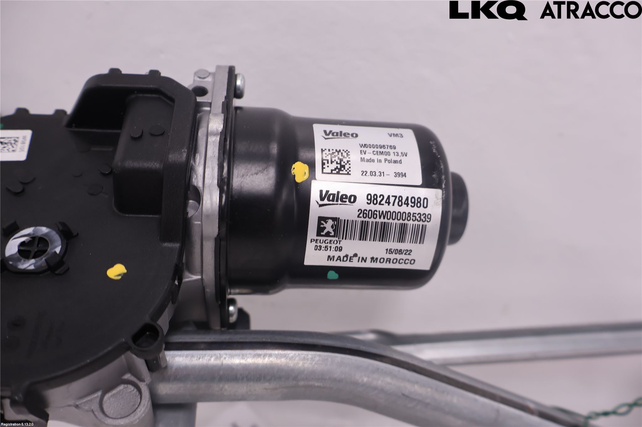 Opel CORSA F, CORSA-E 20- Viskeroverføring Frontrute