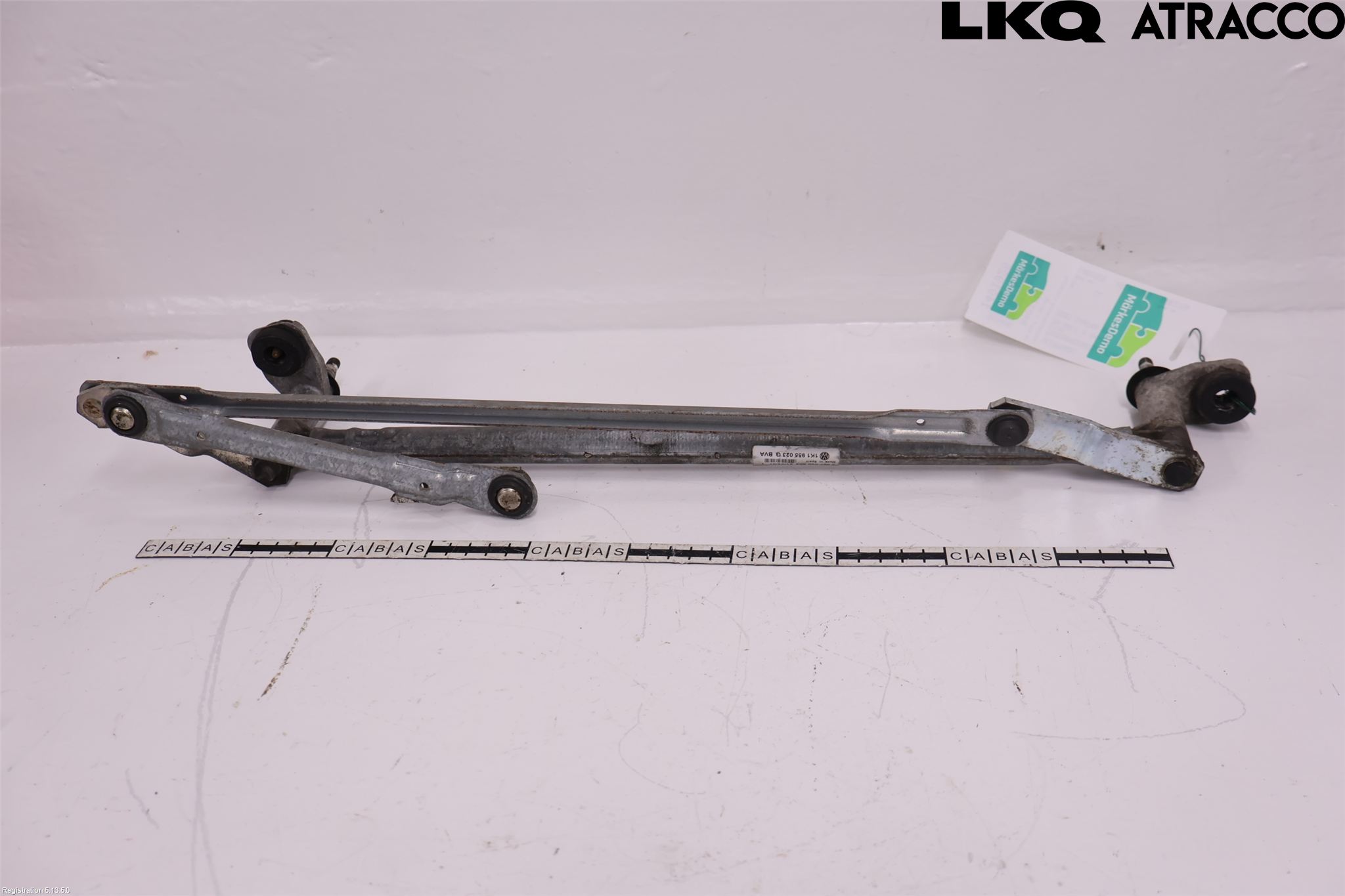 Volkswagen VW GOLF V 04-09 Viskeroverføring Frontrute