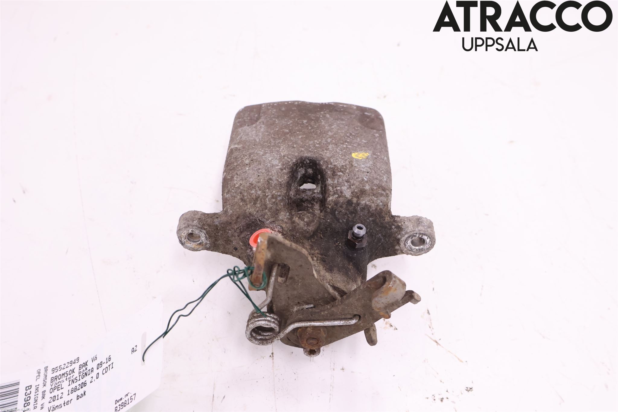Opel INSIGNIA 09-16 Bremsecaliper Bak Venstre