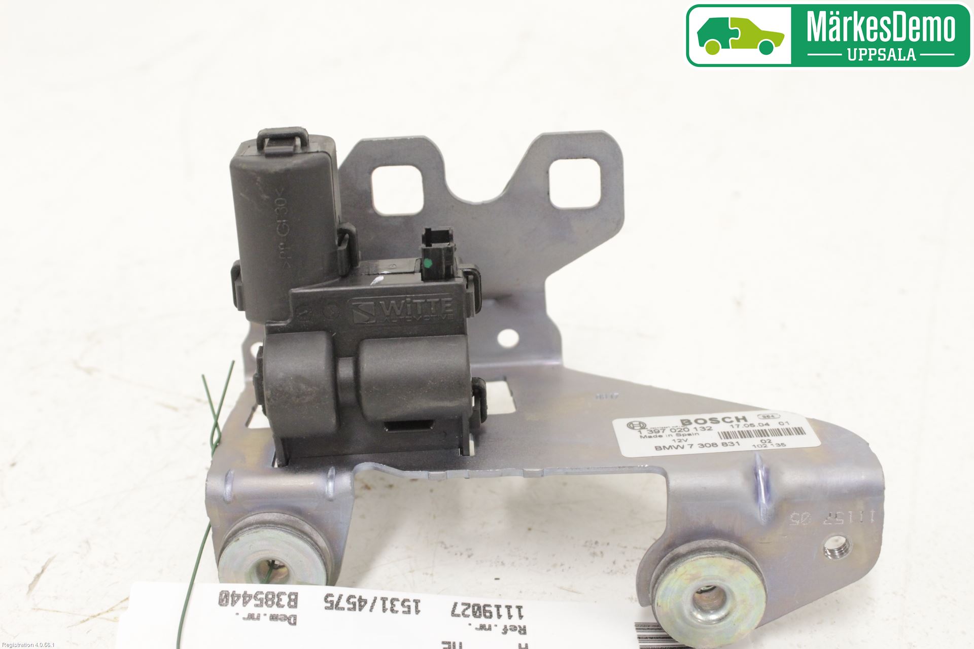 BMW 3 F30/F31/F80 12-19 Bakluke-Lokk Låsekasse