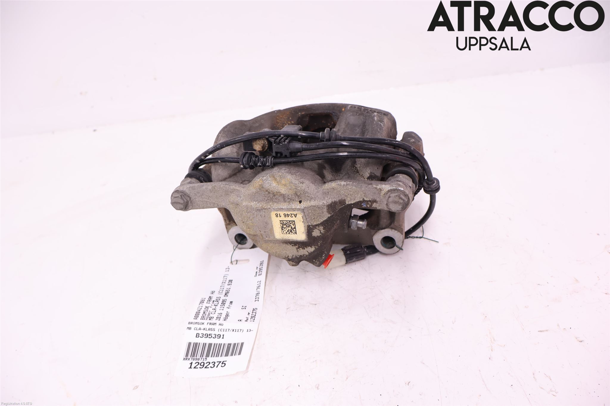 Mercedes-Benz MB CLA-KLASS (C117/X117) 13-19 Bremsecaliper Foran Høyre