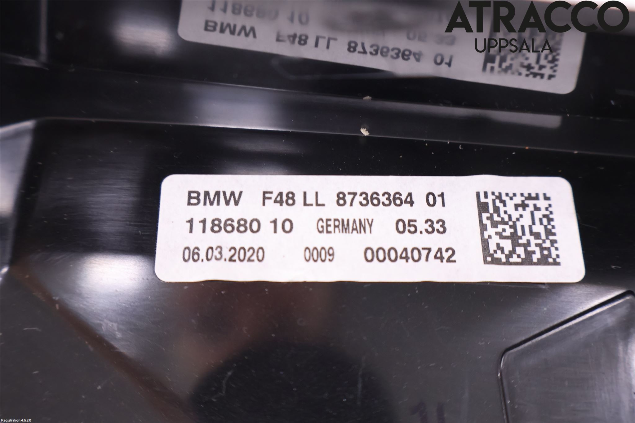 BMW X1 F48 15-22 Instr Speedometer