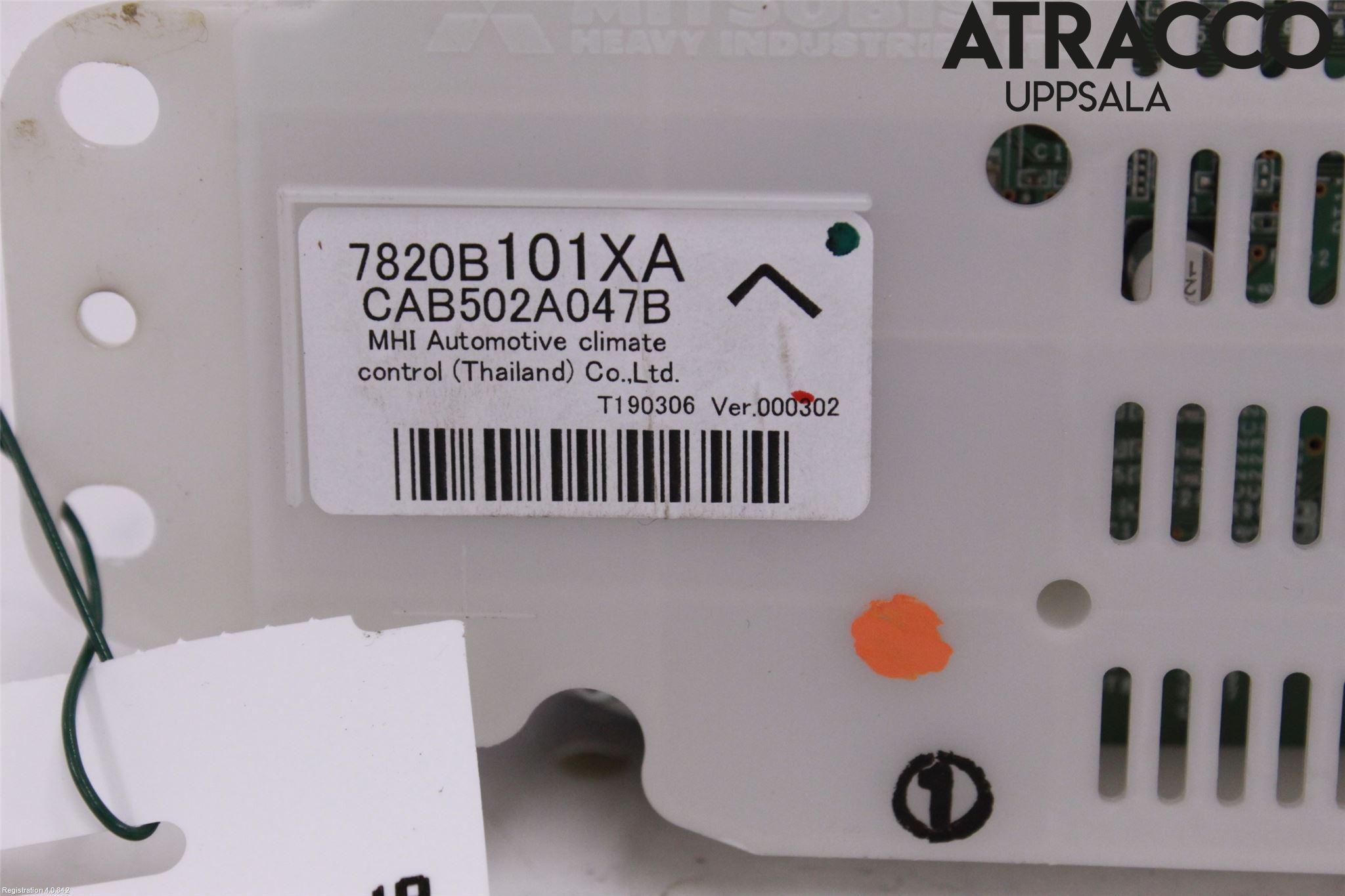 Mitsubishi OUTLANDER 13-21 Varme Ac Betjening-Display