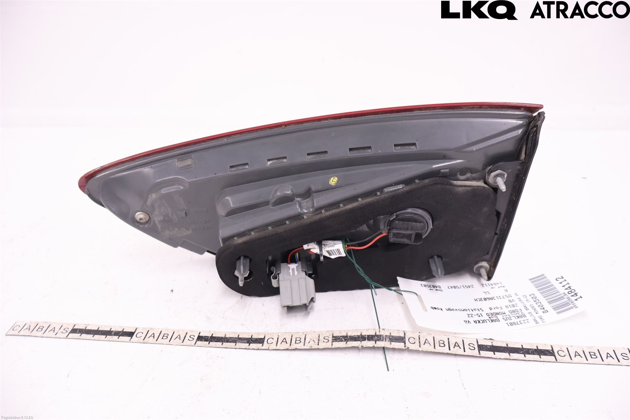 Ford MONDEO 15-22 Baklykt Venstre  På Luke(Indre