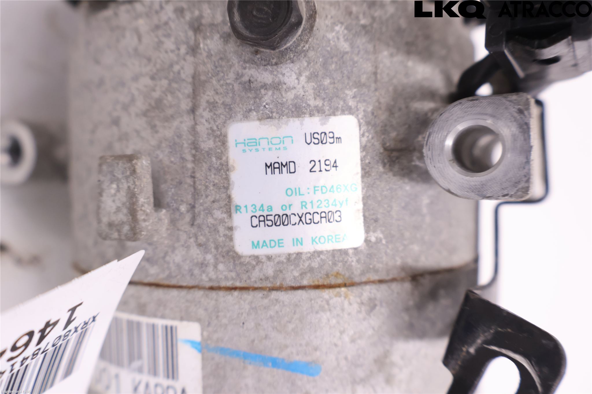 Kia PICANTO 17- Varme Ac Kompressor