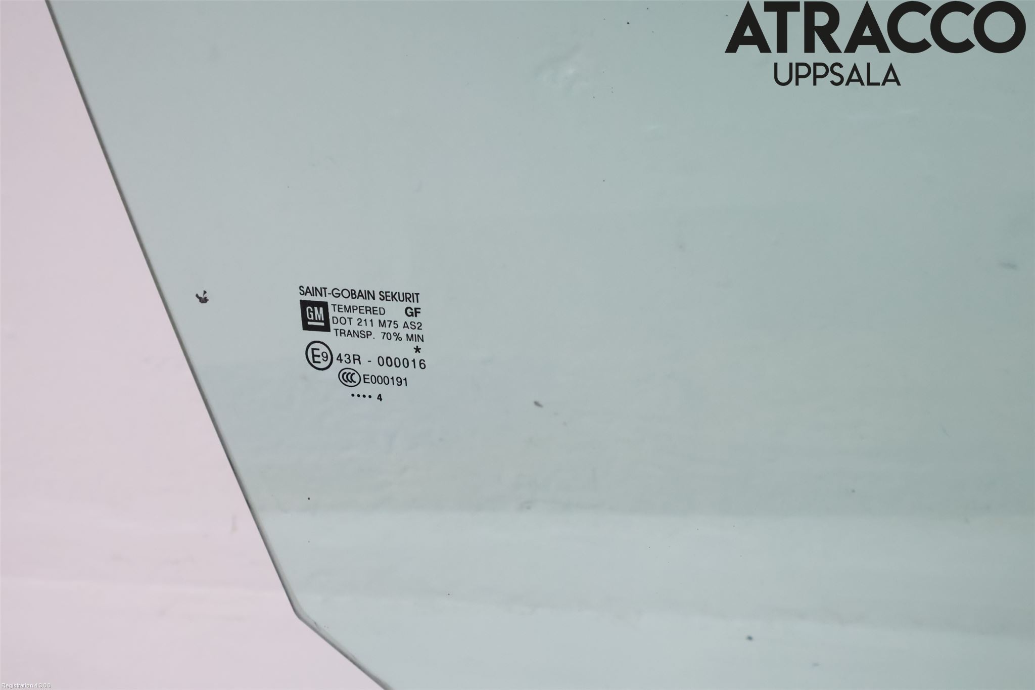 Opel MERIVA B 10-17 Dørrute Foran Høyre 4 Dørs